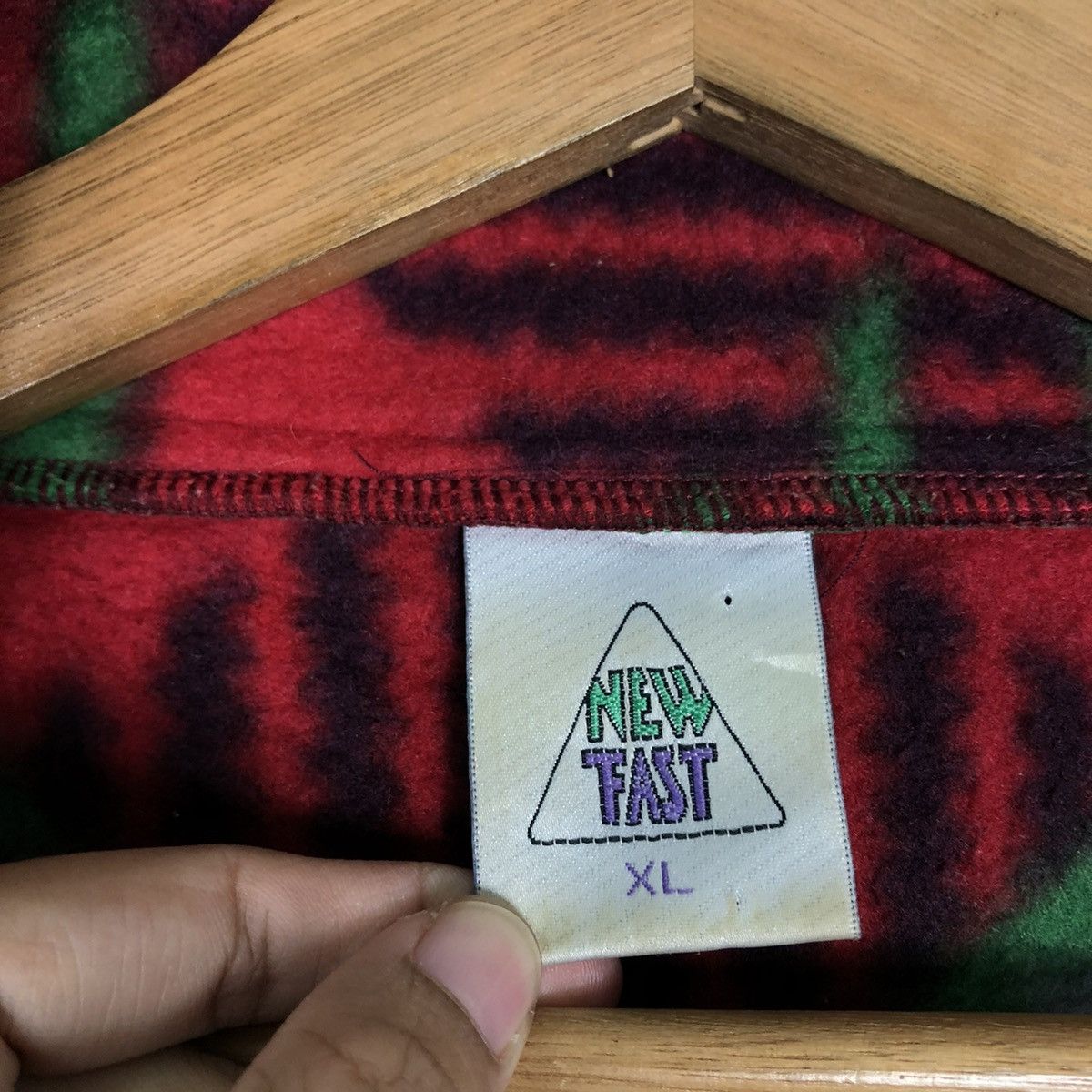 Japanese Brand 🔥VTG NAVAJO NATIVE FLEECE JACKET NEW FAST JAPAN MADE Size US XL / EU 56 / 4 - 14 Thumbnail