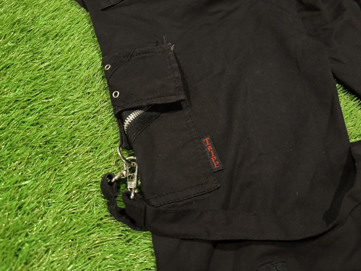 Tripp NYC Tripp NYC Vintage Y2K Chain Strap Zip Industrial Pants Goth Size US 36 / EU 52 - 7 Thumbnail