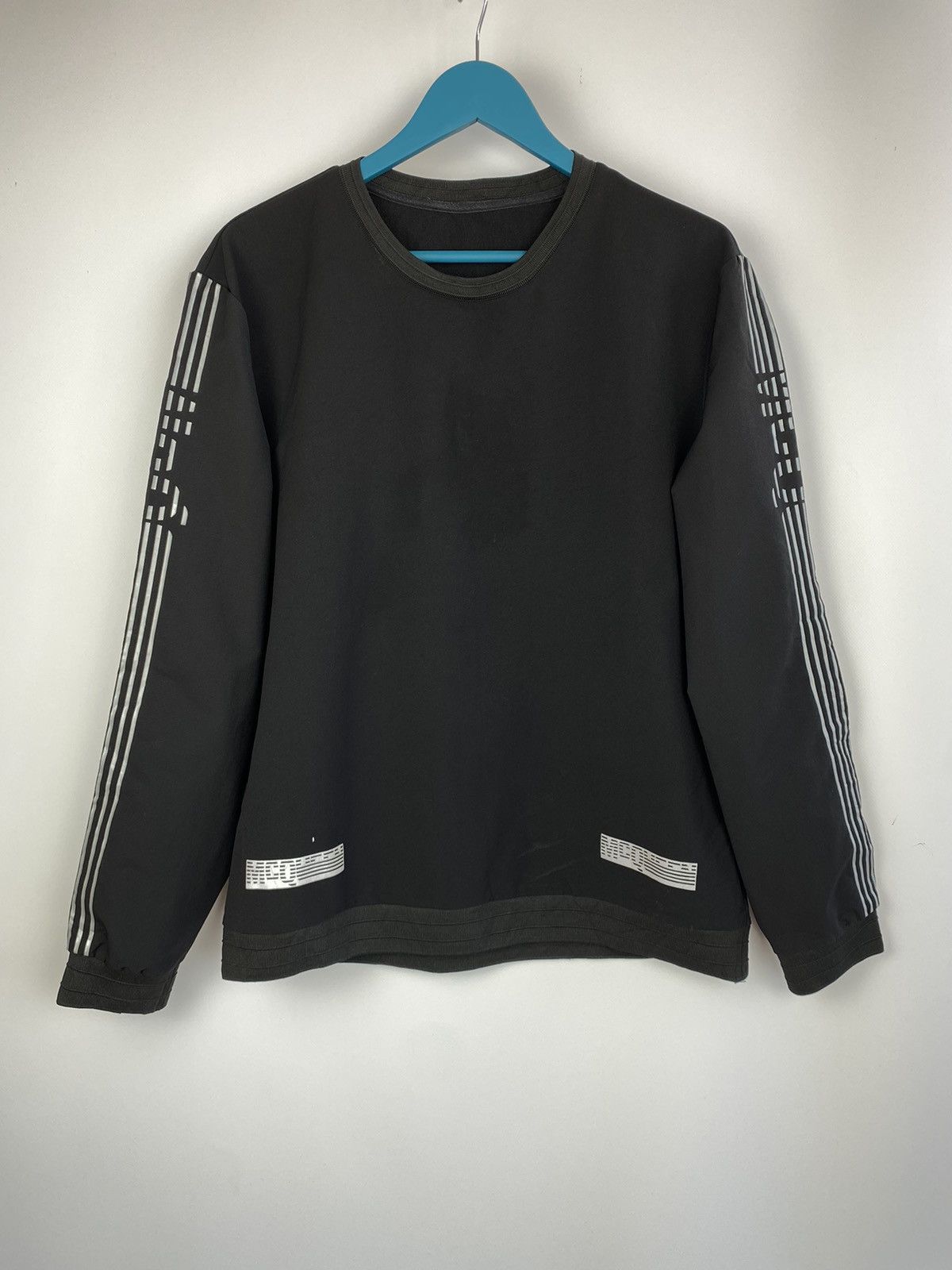 Alexander McQueen × Designer × MCQ MCQ Alexander McQueen Neoprene Sweatshirt Black reflective Size US M / EU 48-50 / 2 - 1 Thumbnail