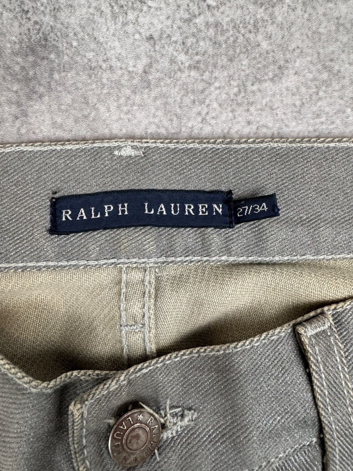 Ralph Lauren Ralph Lauren Women Flared Pants Grey Size 27/34 Size 27" / US 4 / IT 40 - 6 Thumbnail