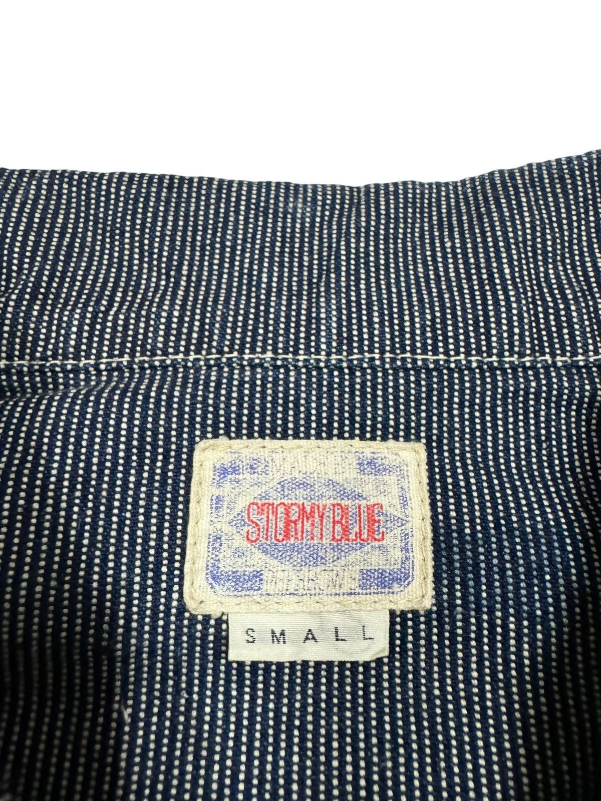 Mister Freedom Made By Stormy Blue Pherrows Usn Chore Jacket Size US S / EU 44-46 / 1 - 12 Thumbnail