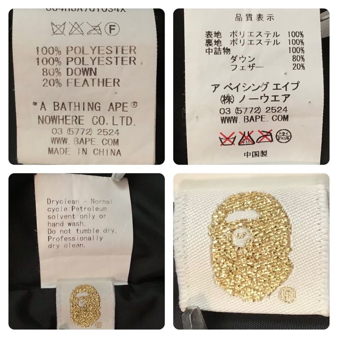Bape BAPE Solid camo full zip hoodie puffer down jacket APE Size US M / EU 48-50 / 2 - 10 Thumbnail