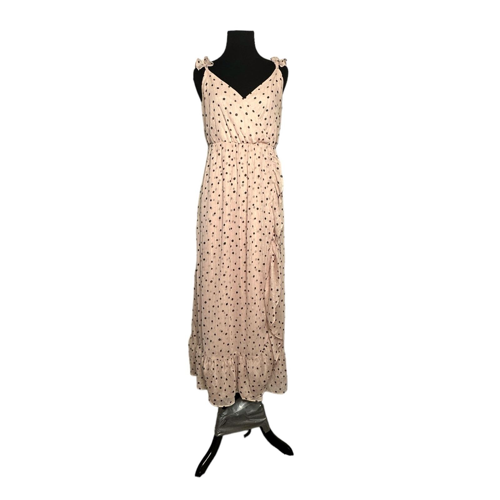 Madewell Madewell Polka Dots Ruffle Straps Maxi Dress Size 4 Size S / US 4 / IT 40 - 9 Thumbnail