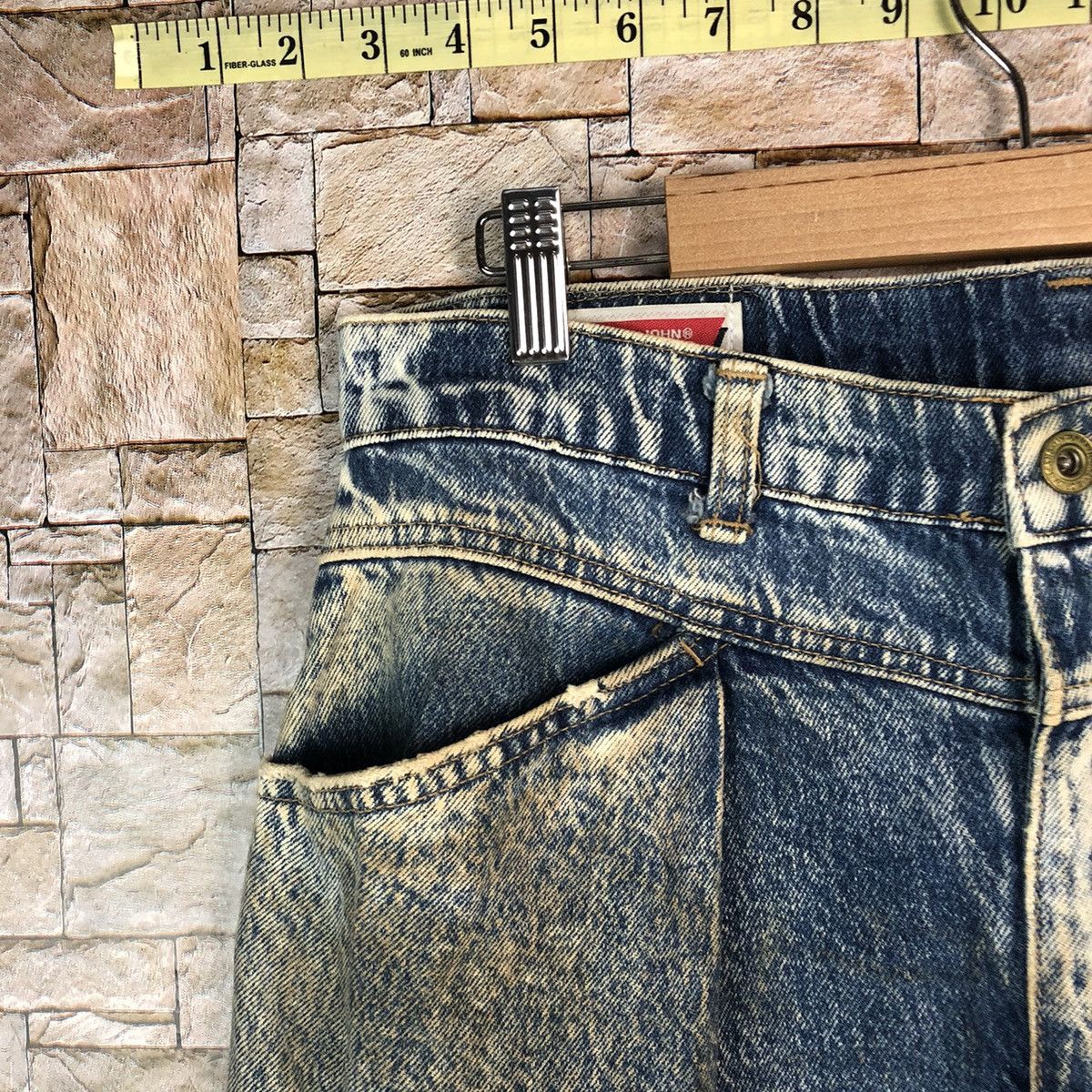 Big John Big John vintage dirty Spana Blue Denim Pants #A1000 Size US 31 - 8 Thumbnail
