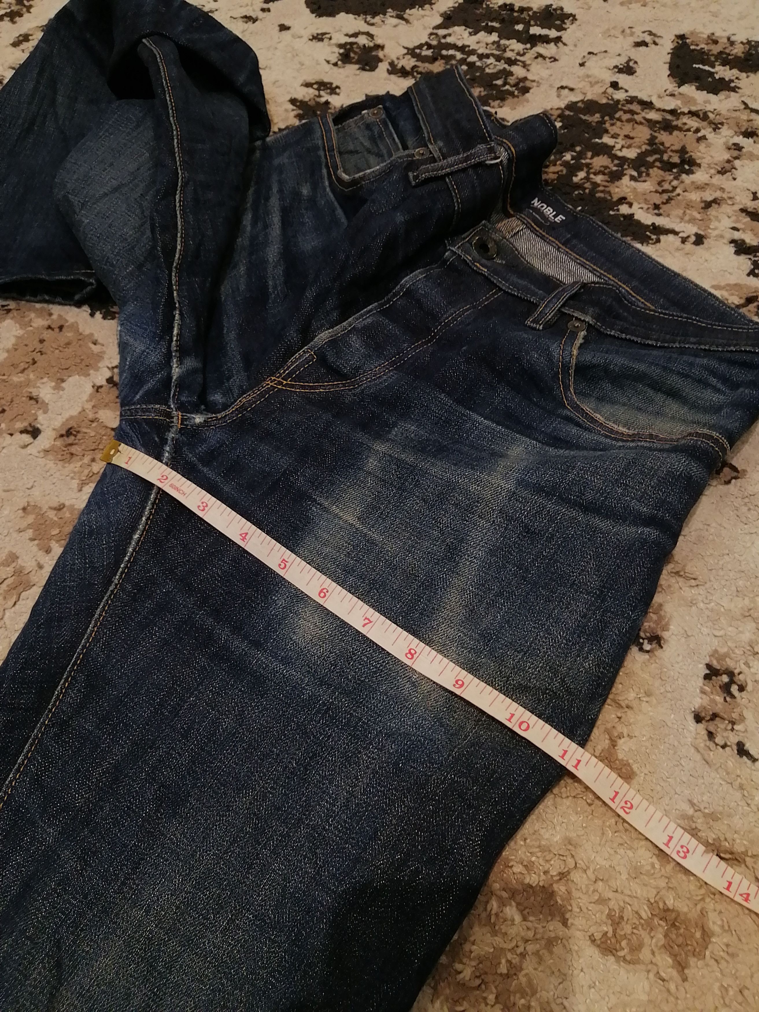 Vintage Noble Denim Earnest Selvedge Jeans Size US 31 - 14 Thumbnail