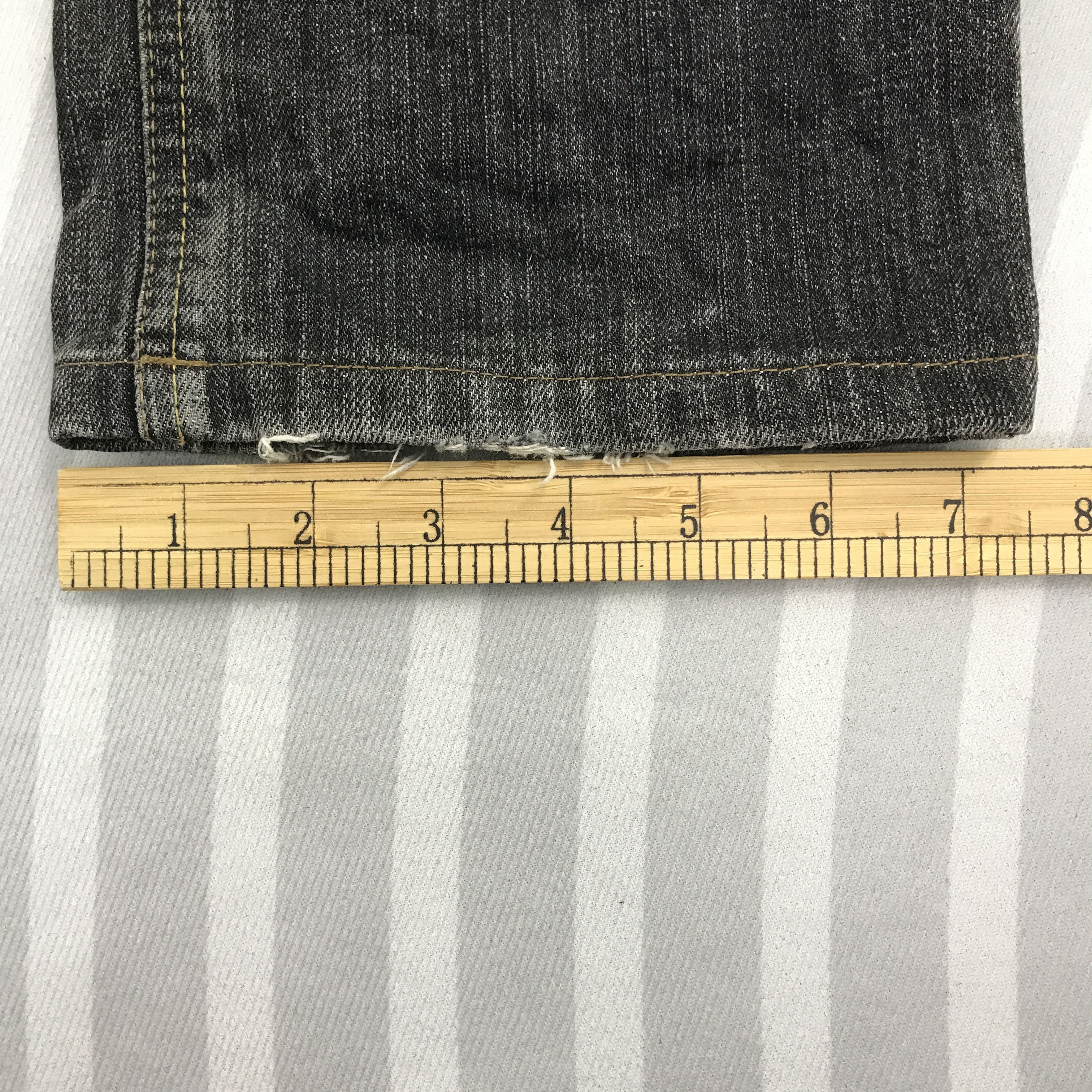 Japanese Brand × Vintage Vintage Edge rupert Distressed Black Denim jeans pant Size US 29 - 13 Thumbnail