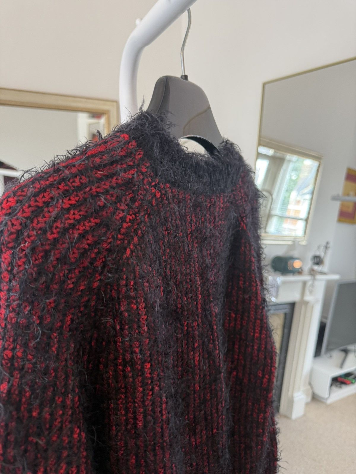 Hedi Slimane × Saint Laurent Paris SS17 Saint Laurent Mohair Relaxed Sweater Size US M / EU 48-50 / 2 - 6 Thumbnail