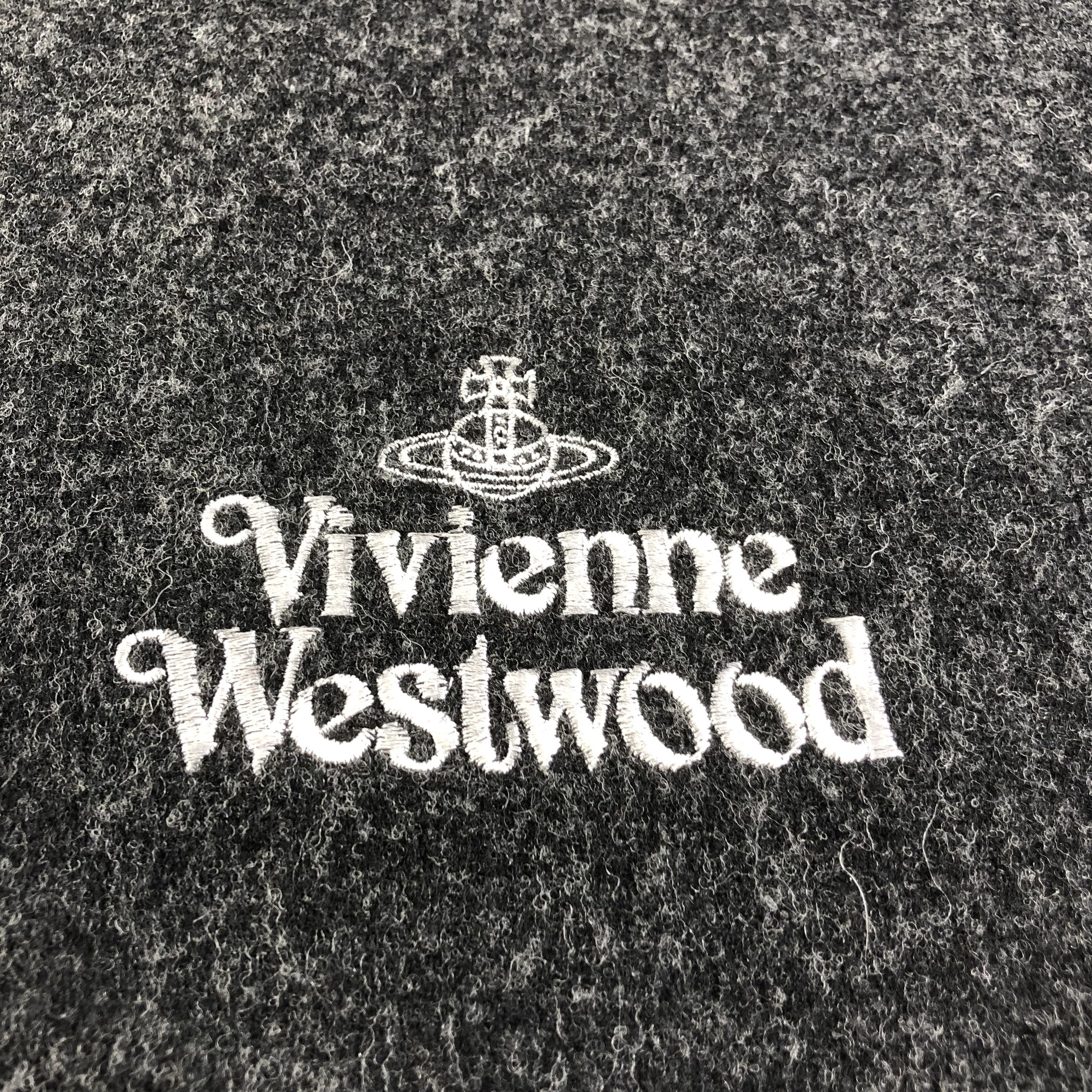 Vivienne Westwood Vivienne Westwood Wool Scarf Muffler V1796 Size ONE SIZE - 4 Thumbnail