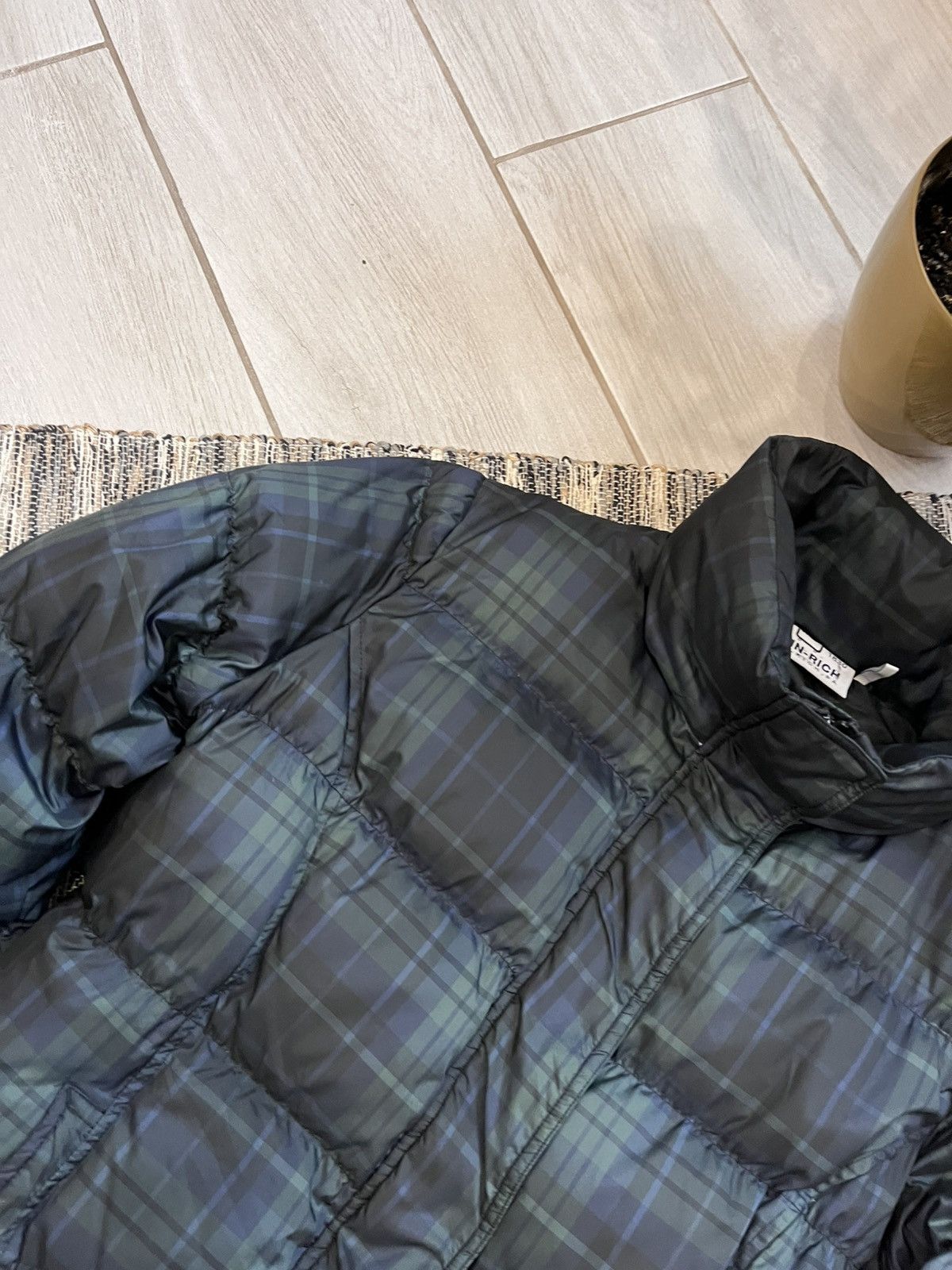 Woolrich Woolen Mills Penn Rich Woolrich down jacket checkered Moncler style Size L / US 10 / IT 46 - 5 Thumbnail