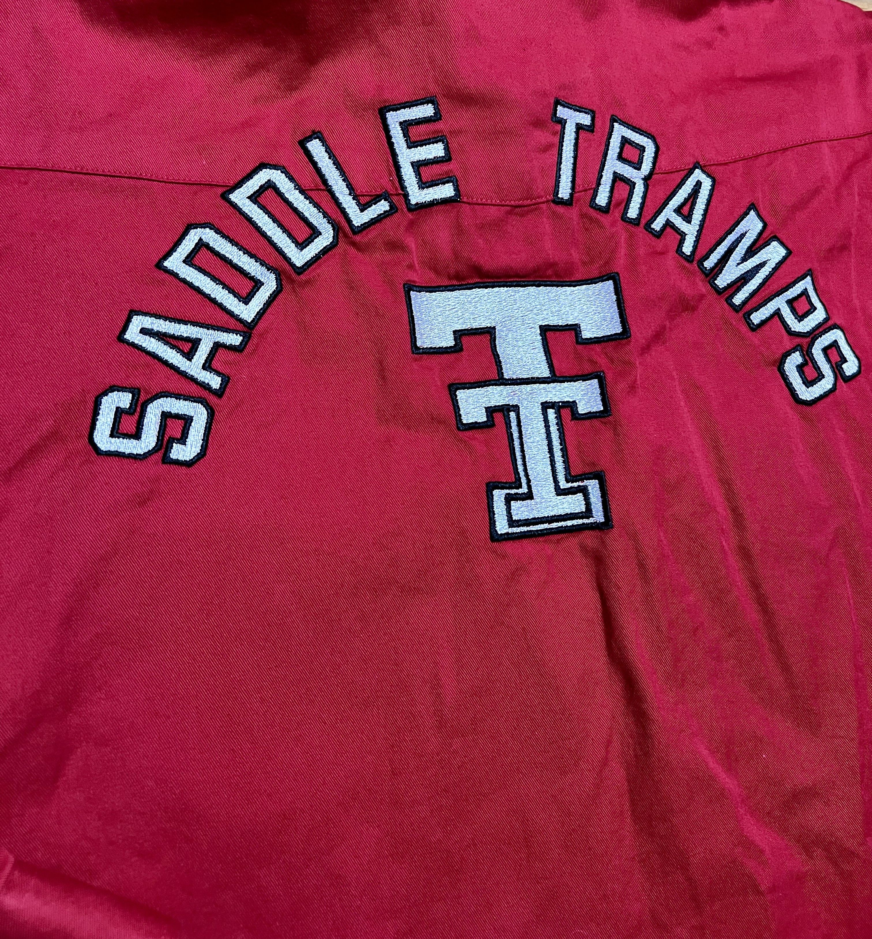 Panhandle Slim Texas Tech Red Raiders/Saddle Tramps 90s/Y2K Shirt Size US L / EU 52-54 / 3 - 5 Thumbnail