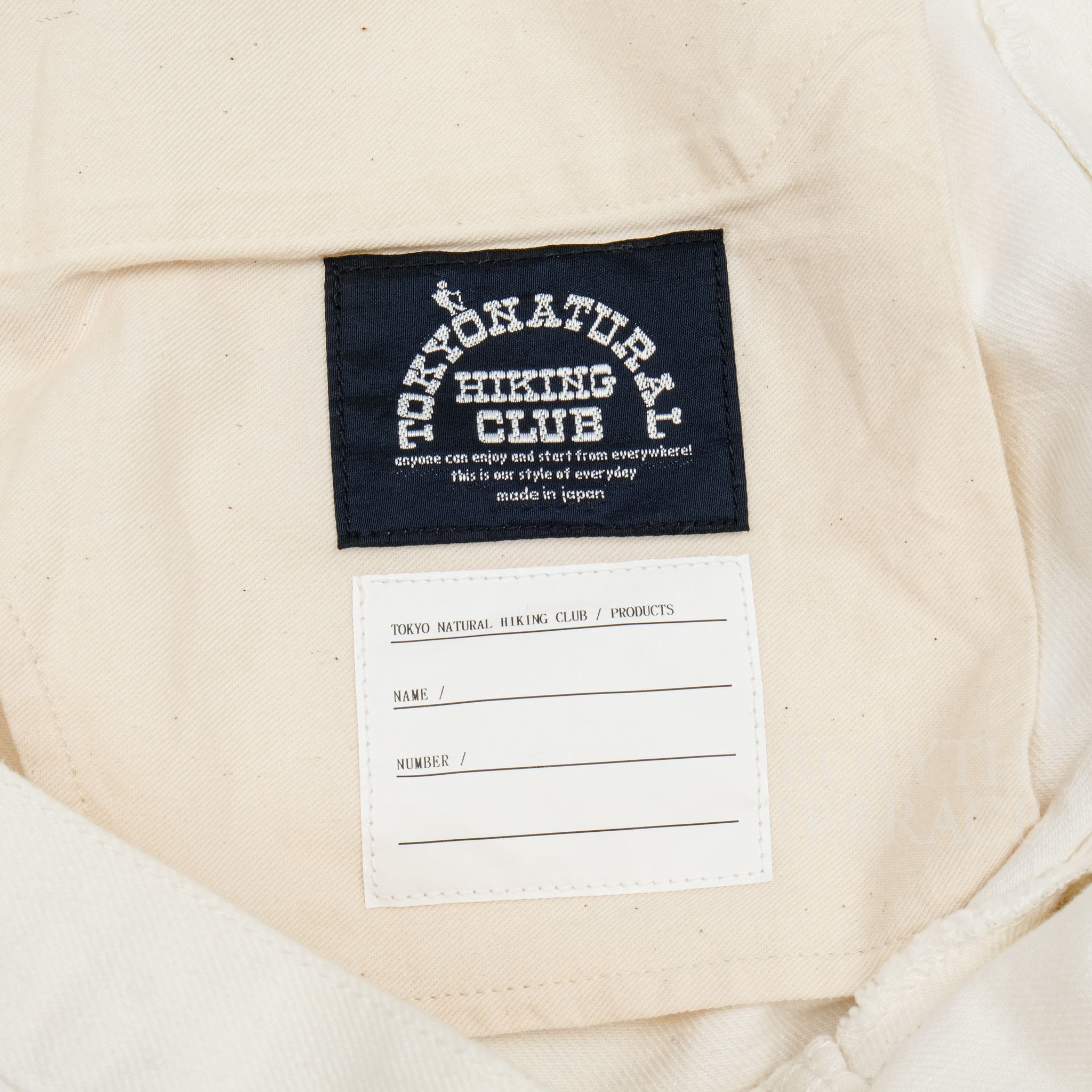 Japanese Brand 【NATURAL HIKING CLUB / NHC 5-POCKET PANTS (WHITE) / SIZE L】 Size US 34 / EU 50 - 5 Thumbnail