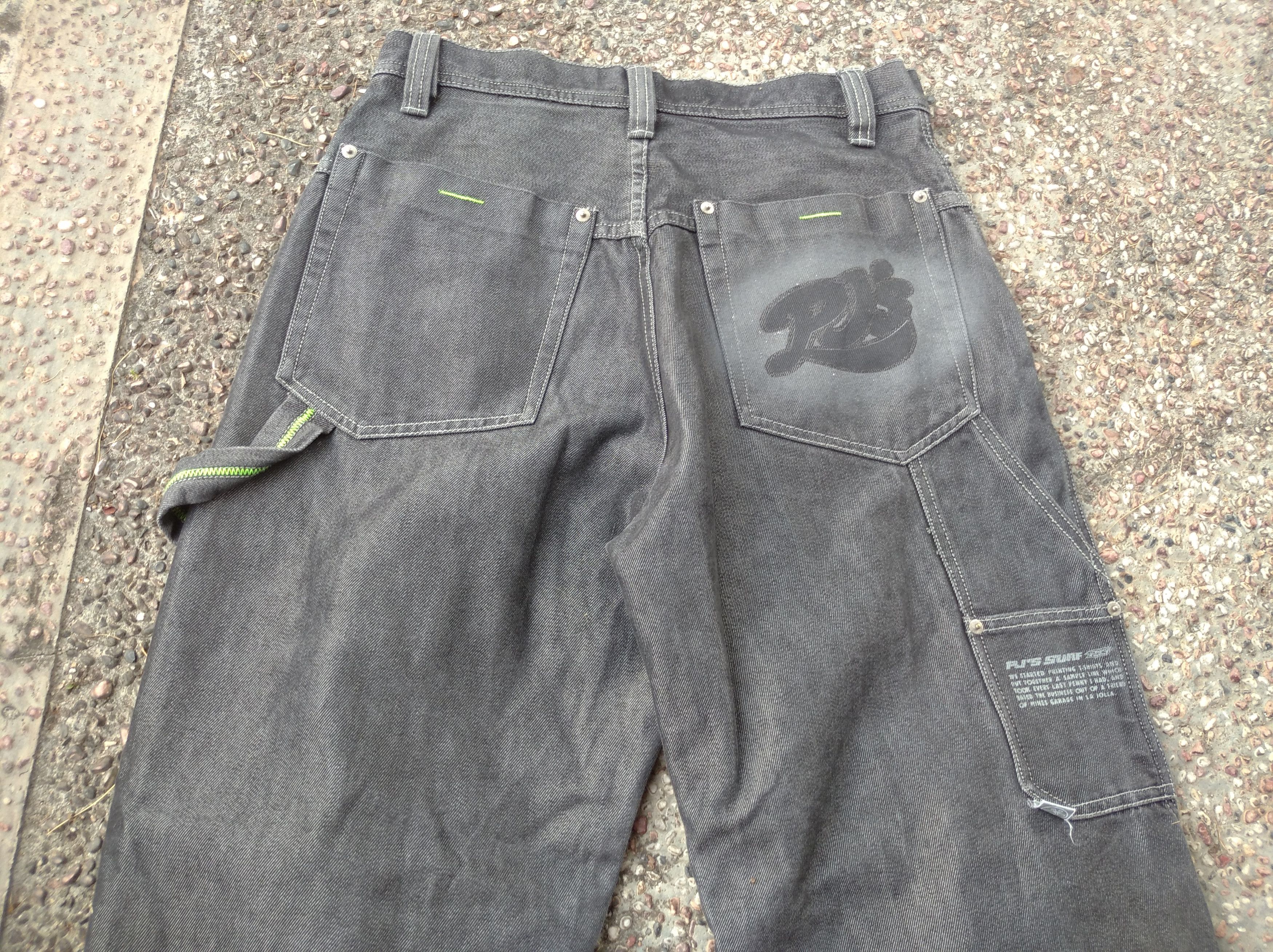If Six Was Nine × JNCO PJ'S Surf Baggy Jeans Size US 30 / EU 46 - 2 Thumbnail