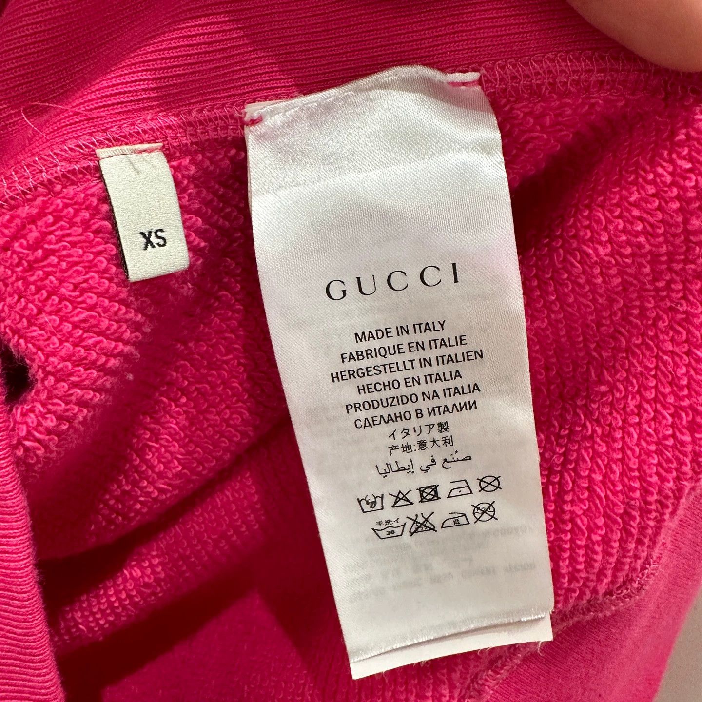 Gucci Gucci logo letter longsleeve sweatshirt XS cotton Size XS / US 0-2 / IT 36-38 - 4 Thumbnail