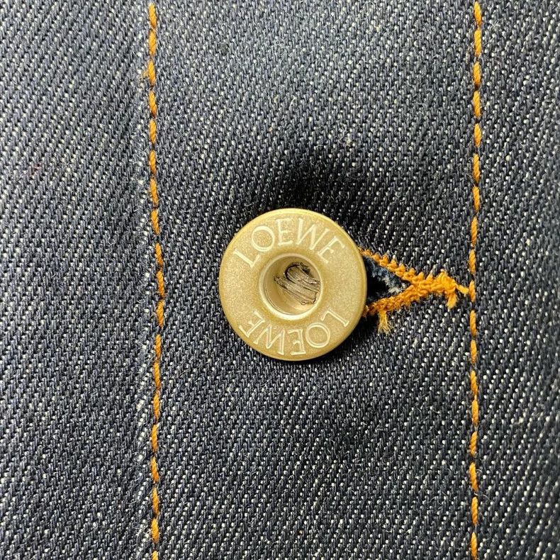 Loewe LOEWE Blue rolled cuff denim jacket Size XS / US 0-2 / IT 36-38 - 5 Thumbnail