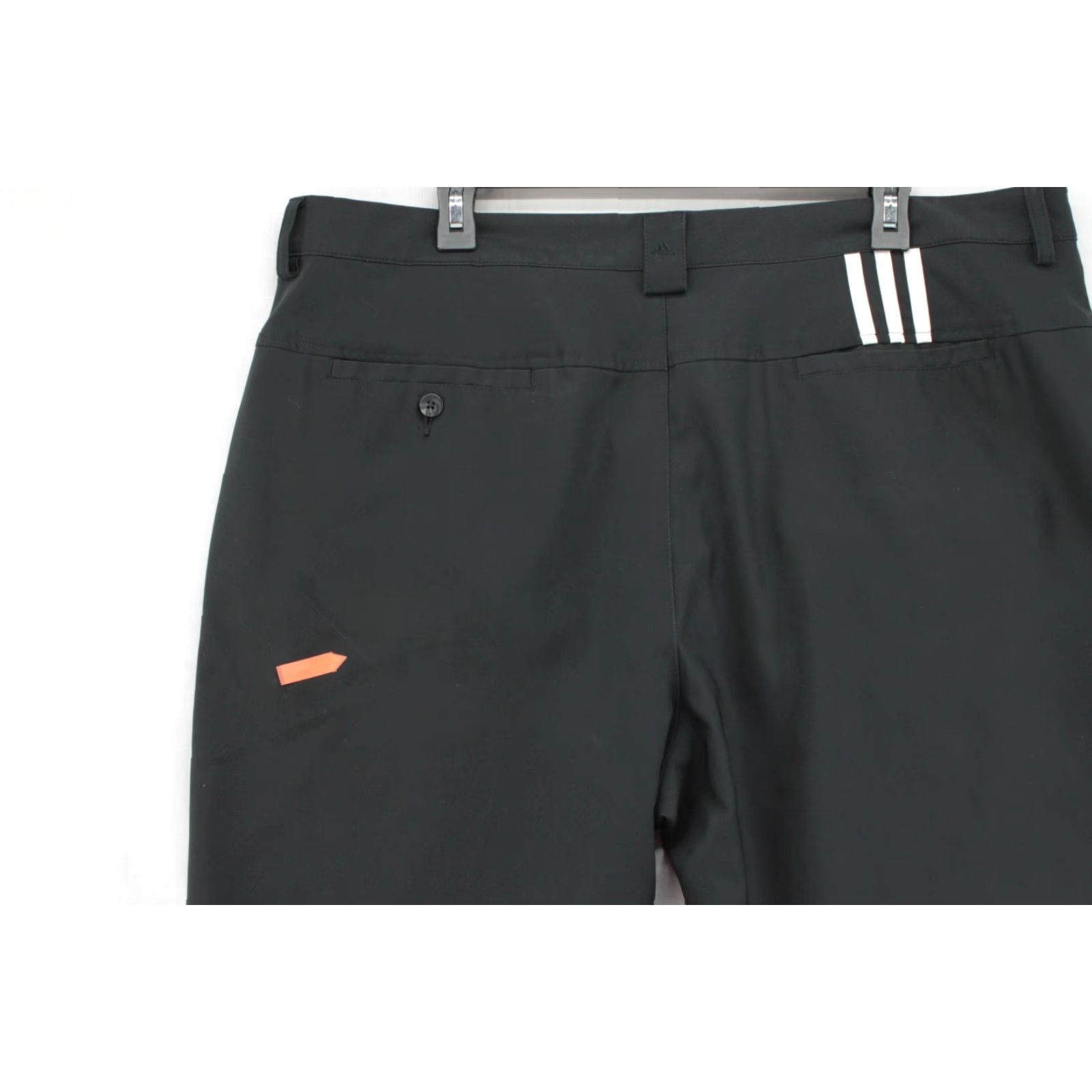 Adidas Adidas Climalite Performance Golf Shorts Wicking 3 Striped Stretch Black Mens 38 Size US 38 / EU 54 - 2 Thumbnail