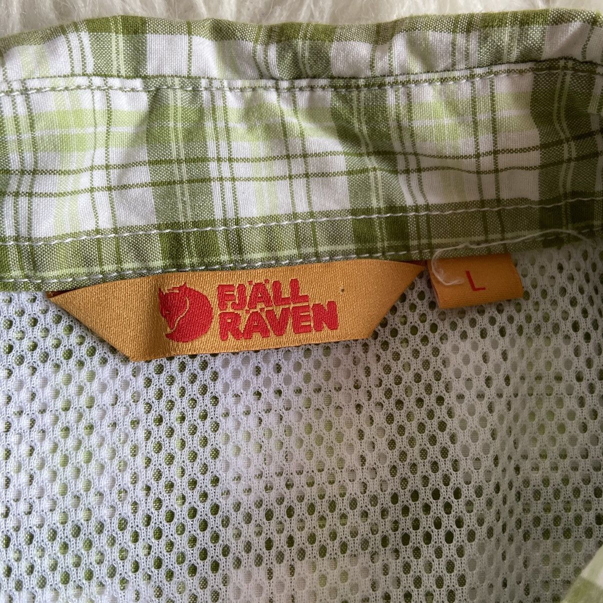 Fjallraven × Vintage 📌 Vintage Fjallraven Outdoor Plaid Pocket Shirt Size US L / EU 52-54 / 3 - 9 Thumbnail