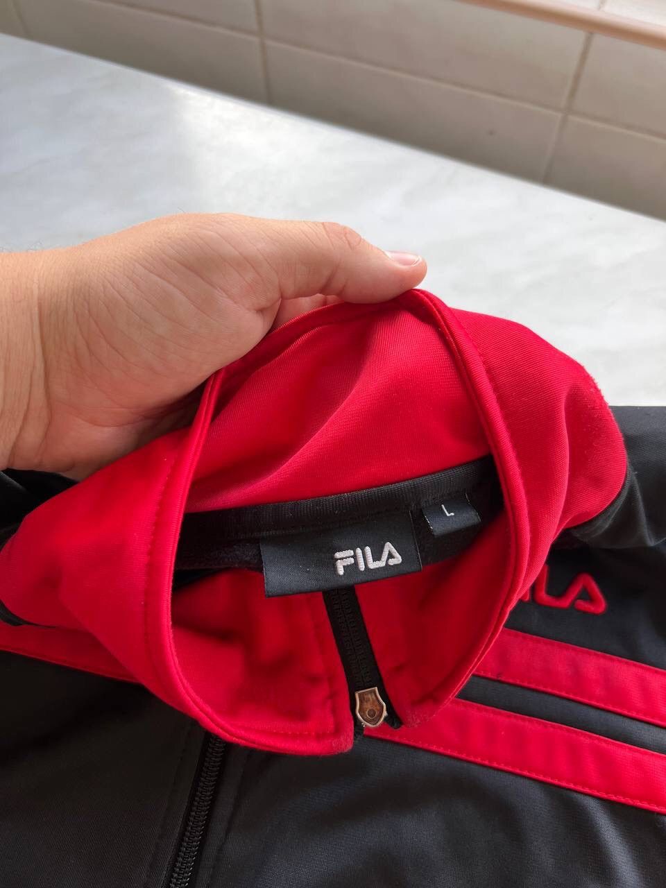 Fila Vintage Fila West Ham United Zip Hoodie Jacket Football Size US L / EU 52-54 / 3 - 5 Thumbnail