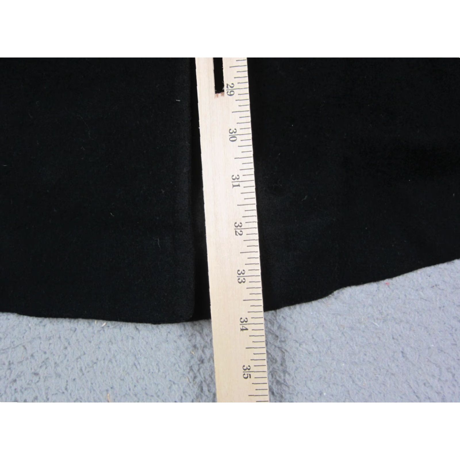Vintage VINTAGE FLEURETTE Jacket Womens 10 Black Wool Loro Piana USA Made 90s Pea Coat Size L / US 10 / IT 46 - 7 Thumbnail