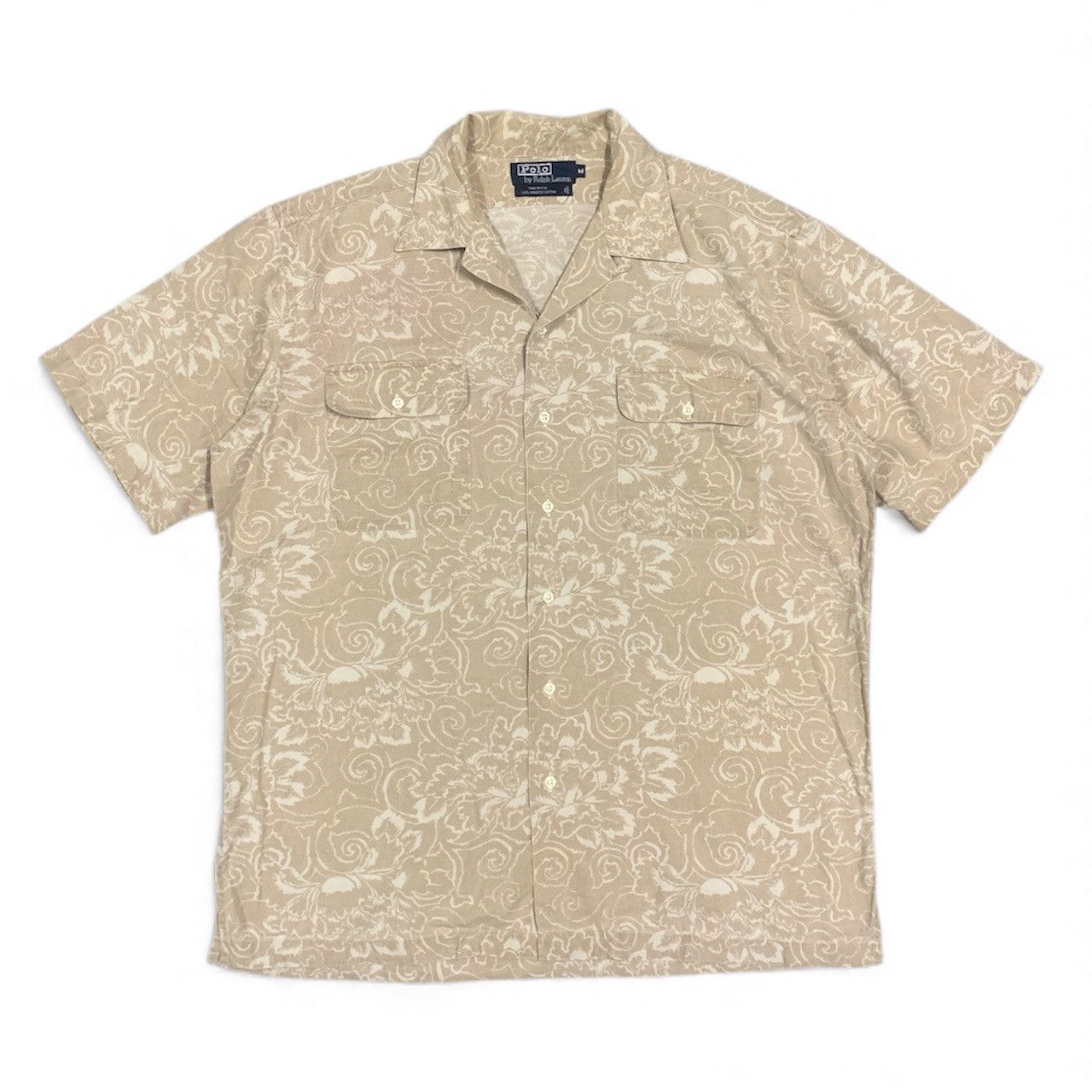 Polo Ralph Lauren Vtg Polo Ralph Lauren Double Chest Pocket Hawaiian Shirt Size US M / EU 48-50 / 2 - 1 Thumbnail