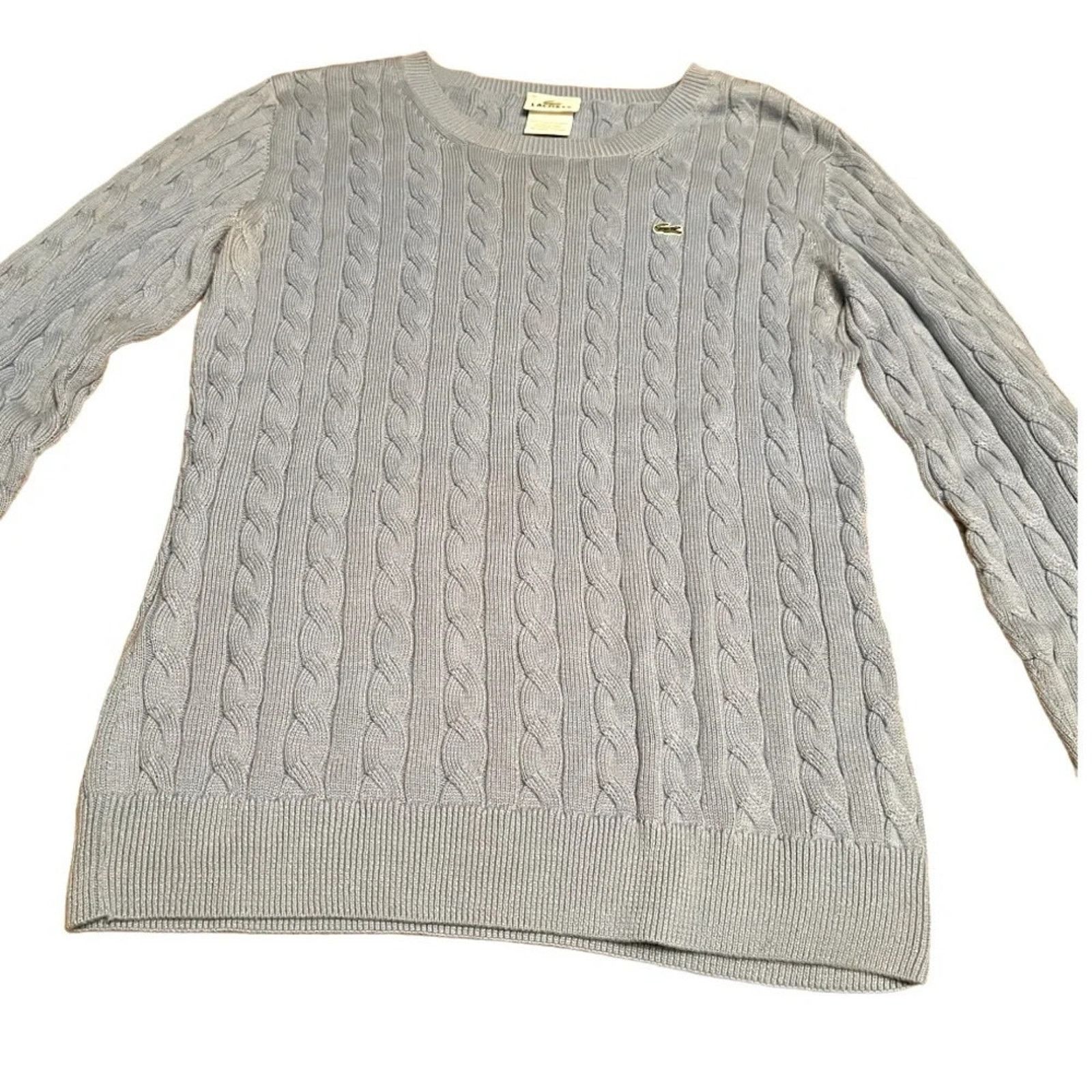 Lacoste Lacoste woman’s vintage sweater, size 42 (Large) Size L / US 10 / IT 46 - 1 Thumbnail