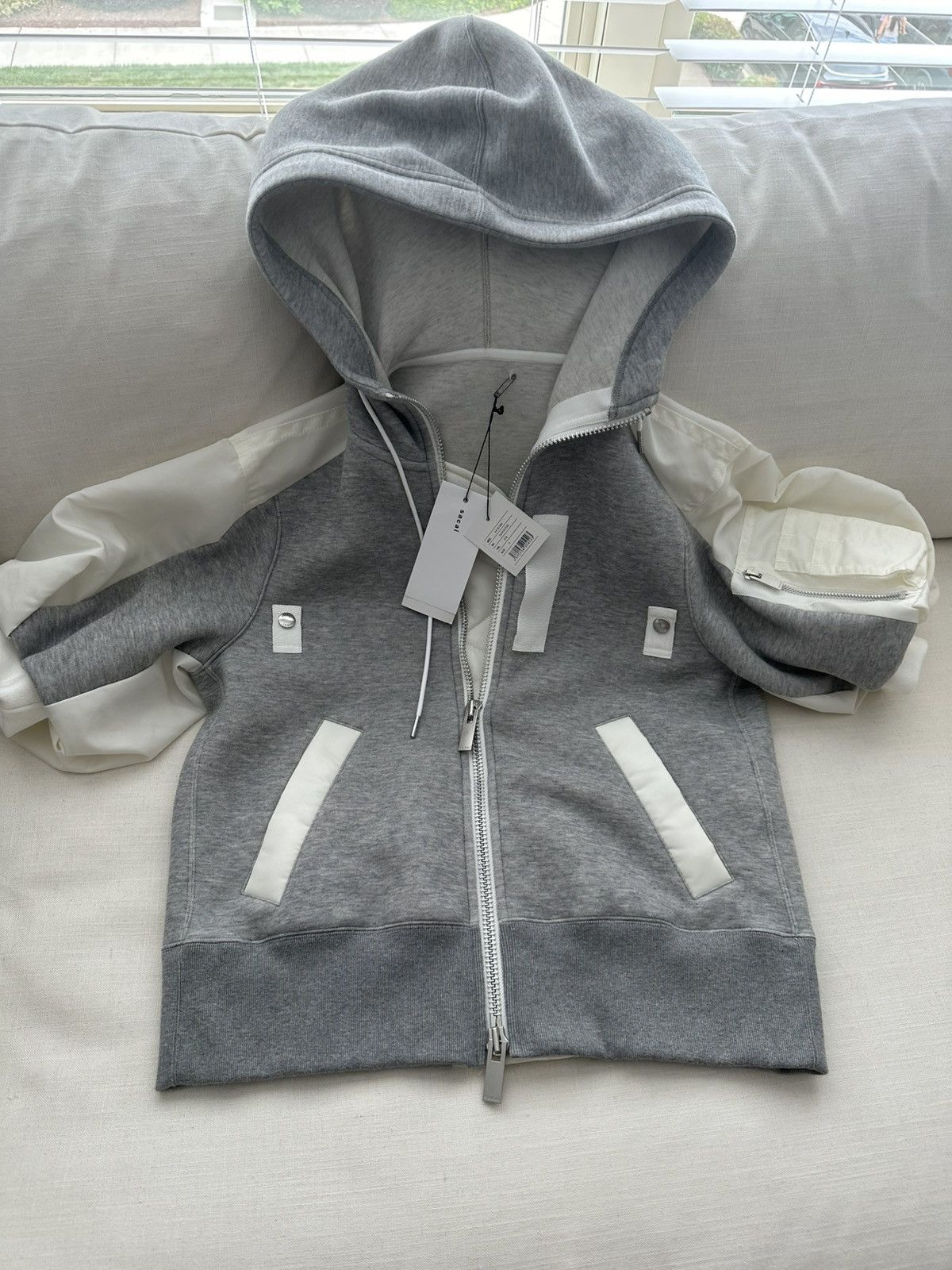 Sacai Sacai Sponge Sweat Blouson Size M / US 6-8 / IT 42-44 - 6 Thumbnail