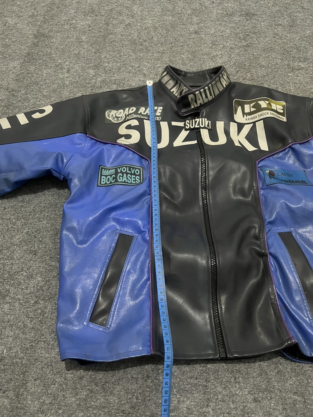 Vintage Fin Fin 2000s Racing Motorcycles Vintage Leather Jacket Size US S / EU 44-46 / 1 - 13 Thumbnail