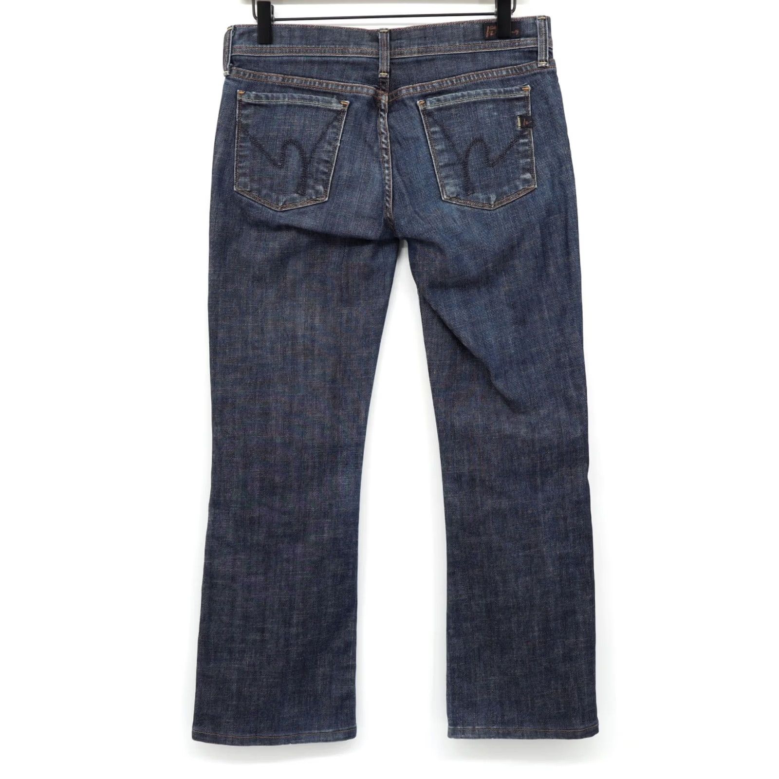 Citizens Of Humanity Citizens of Humanity Jeans Flared 29 Regular Blue Cotton Elastane 5-Pocket Rise 7" Inseam 27.5" Vintage No Women XS-XL? (Oops) Size ONE SIZE - 2 Thumbnail