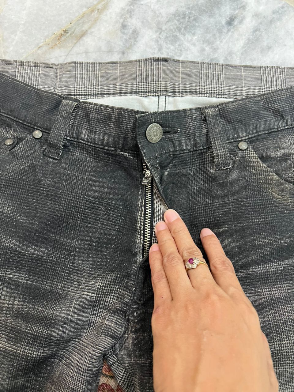 Tornado Mart Vintage Tornado Mart skinny Pants Size US 34 / EU 50 - 3 Thumbnail