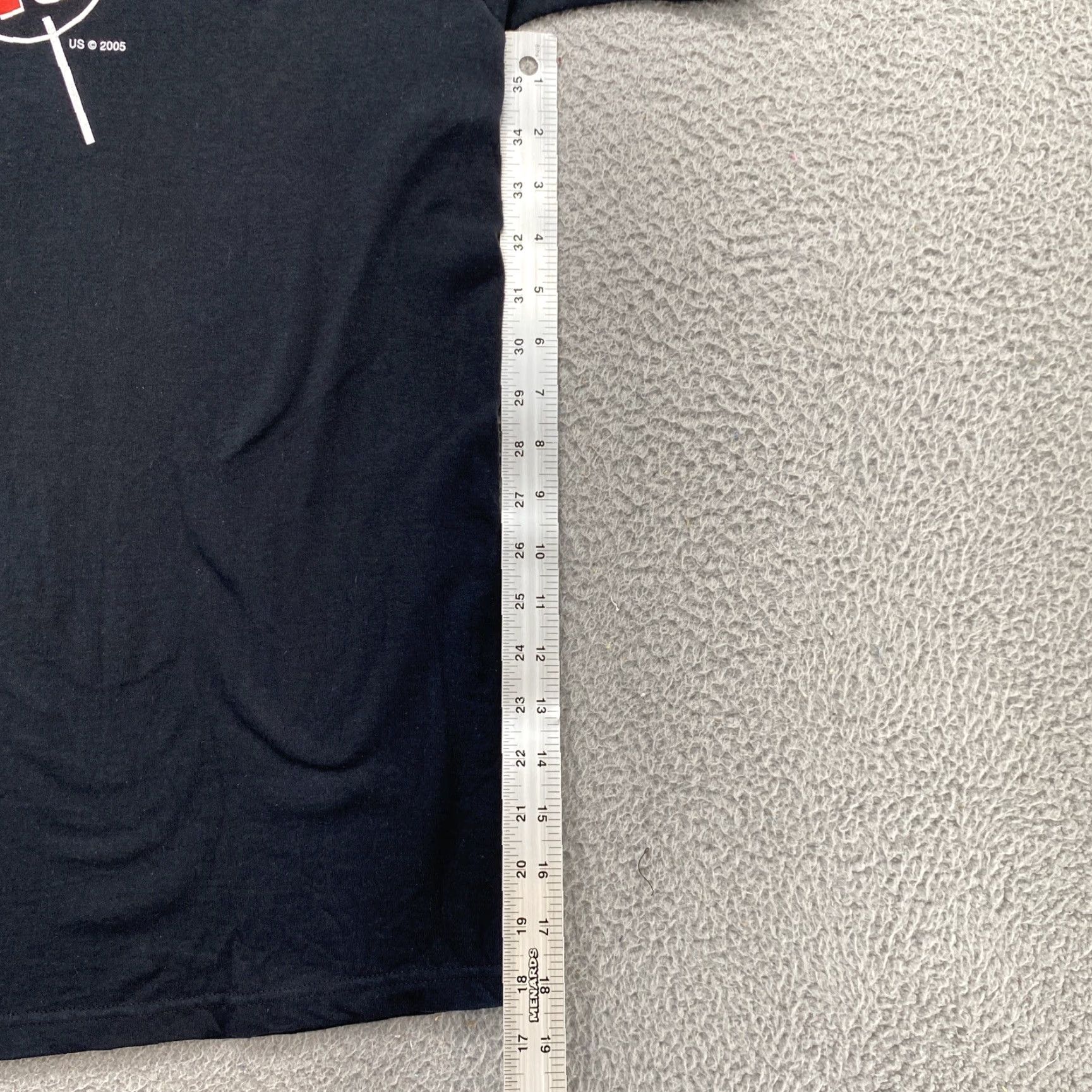 Fruit Of The Loom VINTAGE Assault On Precinct 13 Movie Promo Double Sided Shirt XL Mens Fruit of the Loom Crew Neck T-Shirt Black Cotton Knit Logo Retro 2005 Size US XL / EU 56 / 4 - 7 Thumbnail