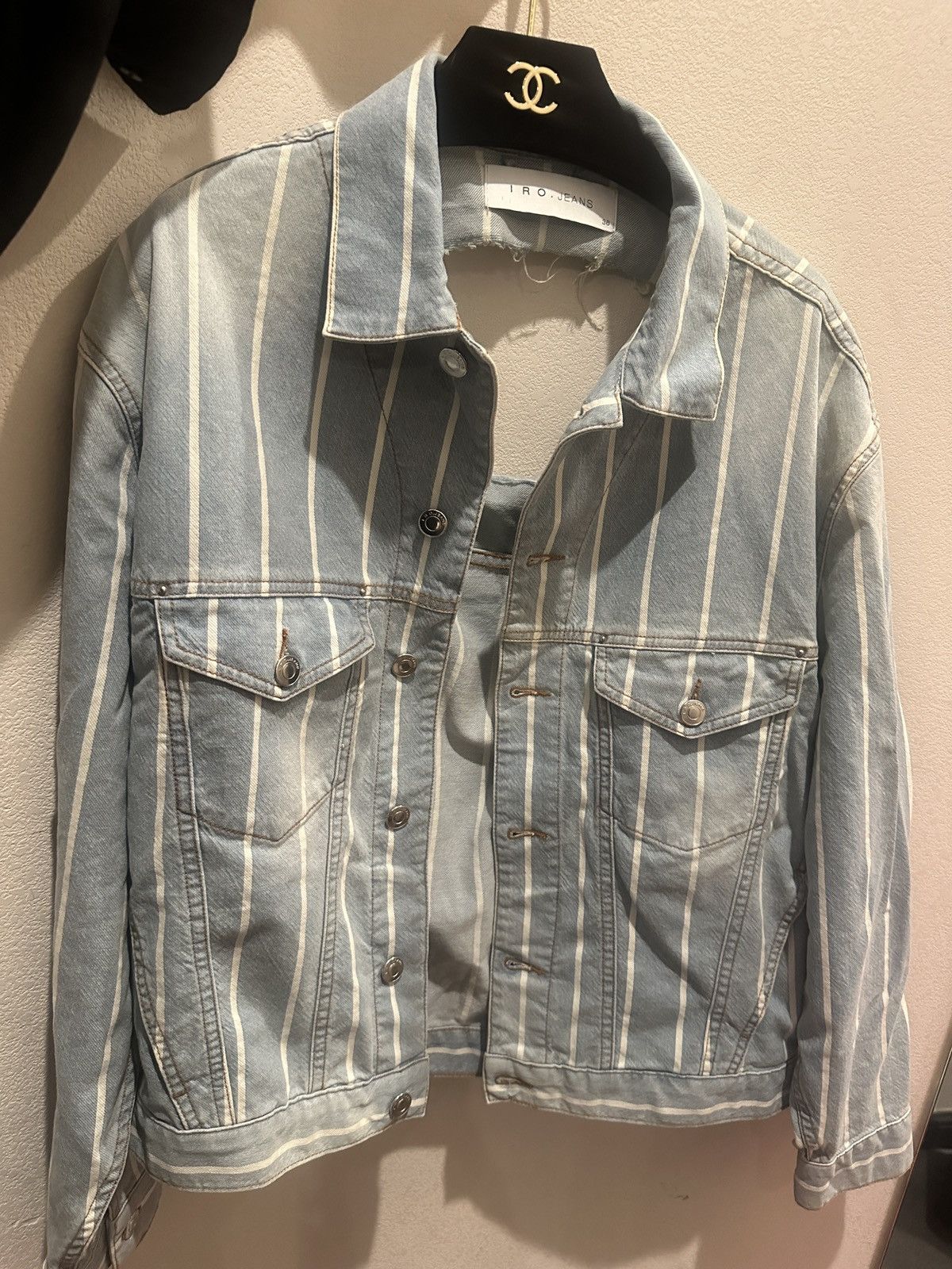 Iro denim blue jacket