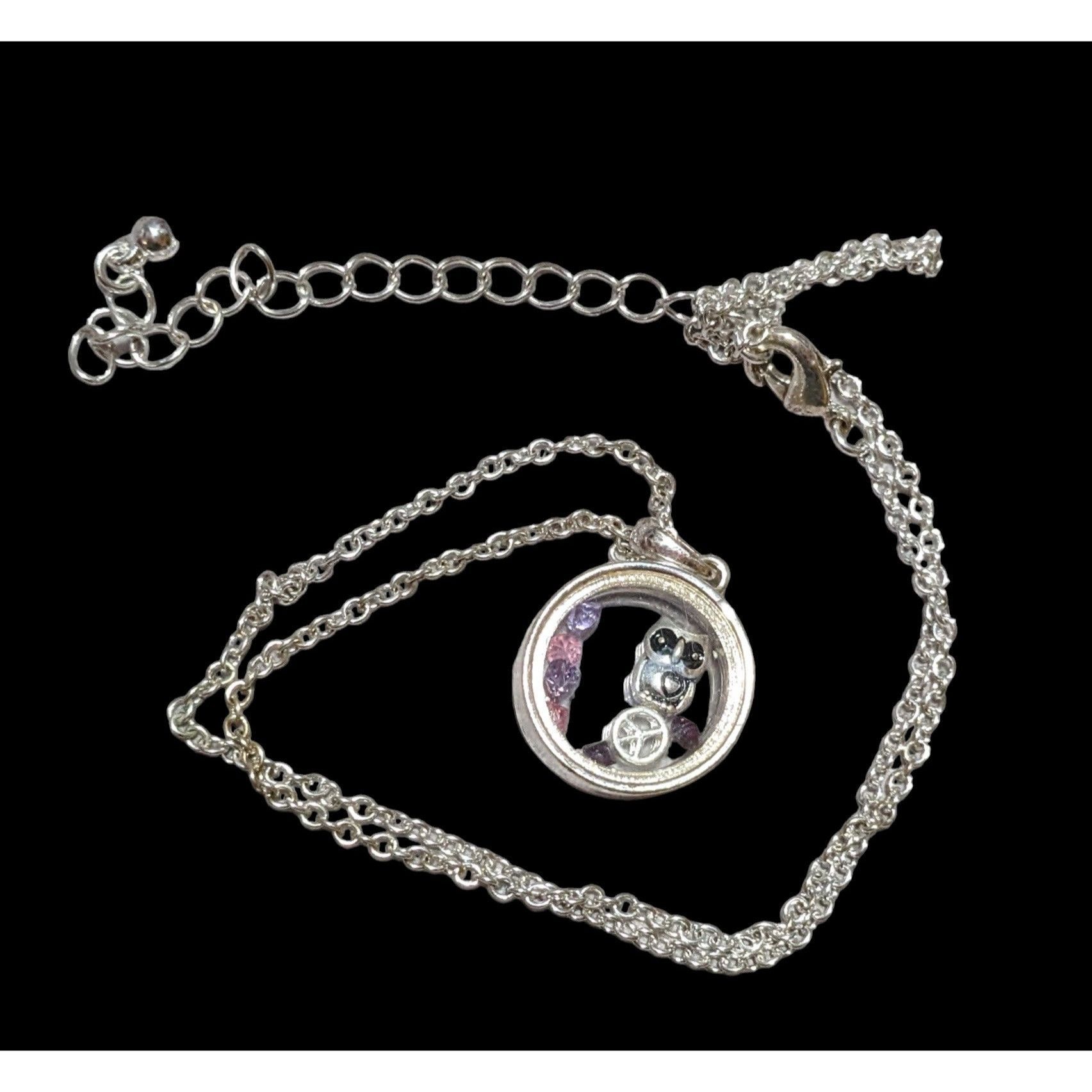 Other Owl Floating Locket Necklace Size ONE SIZE - 2 Thumbnail
