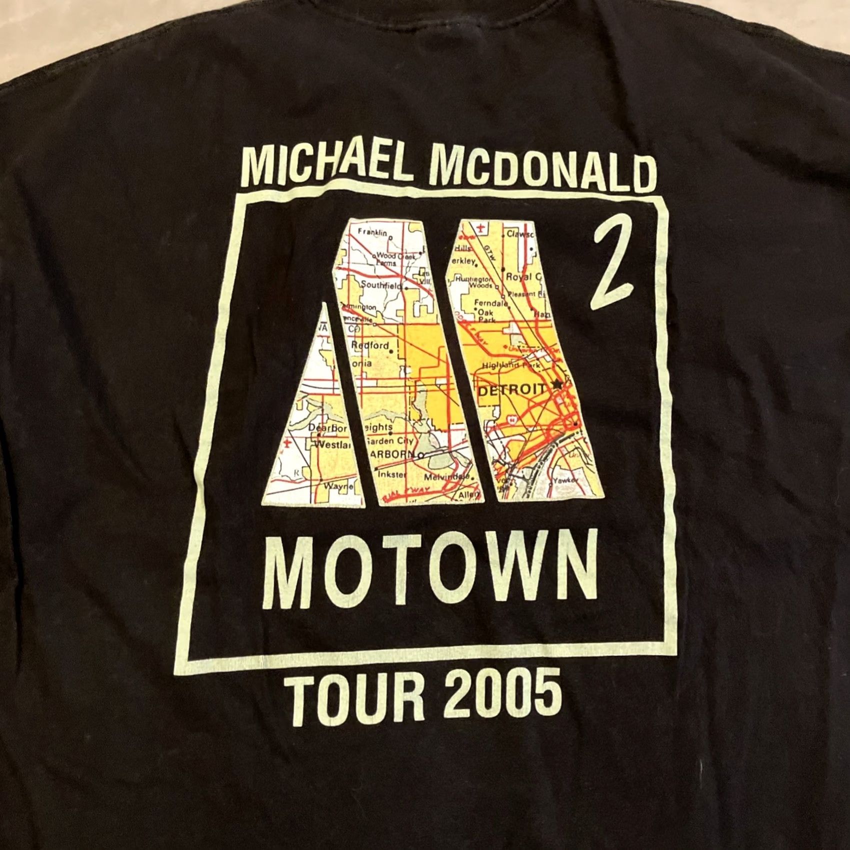 Vintage VINTAGE Michael McDonald Motown 2 2005 Concert Tour T Shirt XXL Black Men Short Sleeve M&O 2XL T-Shirt RARE Size US XXL / EU 58 / 5 - 5 Thumbnail