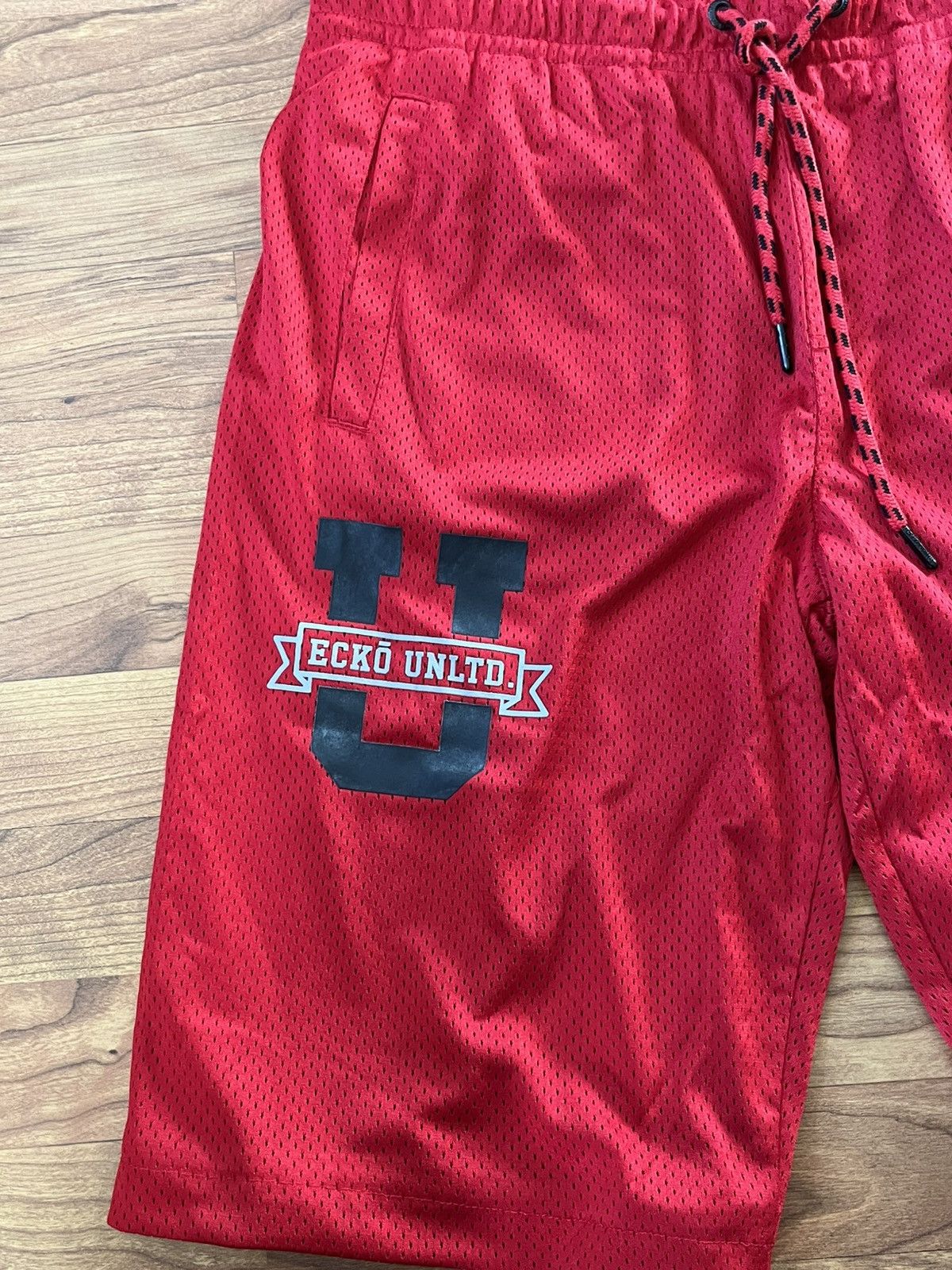 Ecko Unltd. Ecko Unltd: Mens Home Run Birdseye Mesh Shorts Size: M New Size US 33 - 2 Thumbnail