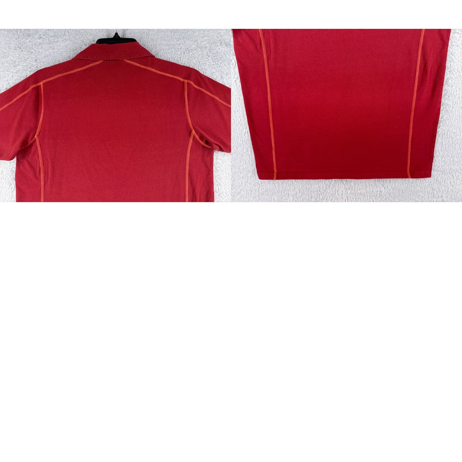 Patagonia Patagonia Polo Shirt Adult Medium Red Short Sleeve Polo Shirt, Patagonia, Red, Short Sleeve, Jersey, Regular Fit, Men, 36 in Chest, 26 in Length Size US M / EU 48-50 / 2 - 9 Thumbnail