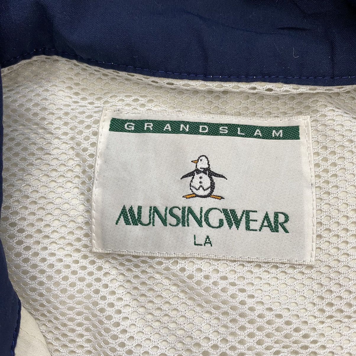 Grand Slam × Vintage Vintage GRANDSLAM MUNSINGWEAR Sportswear Cream Bomber Jacket Size US L / EU 52-54 / 3 - 7 Thumbnail