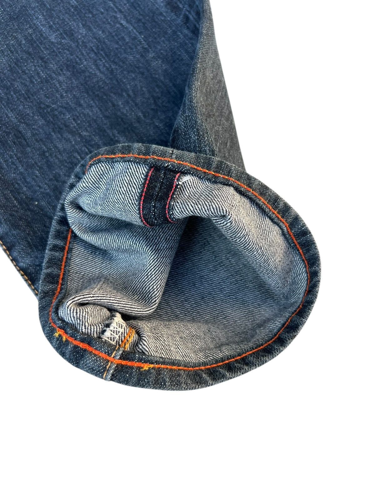 45rpm Vintage 45rpm Distressed Fade Denim Selvedge Jeans Size US 30 / EU 46 - 13 Thumbnail