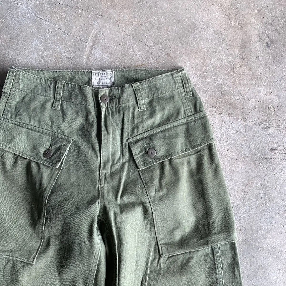 Avirex Vintage Avirex Big Pocket With Stencil Cop Utility Pants Size US 29 - 6 Thumbnail
