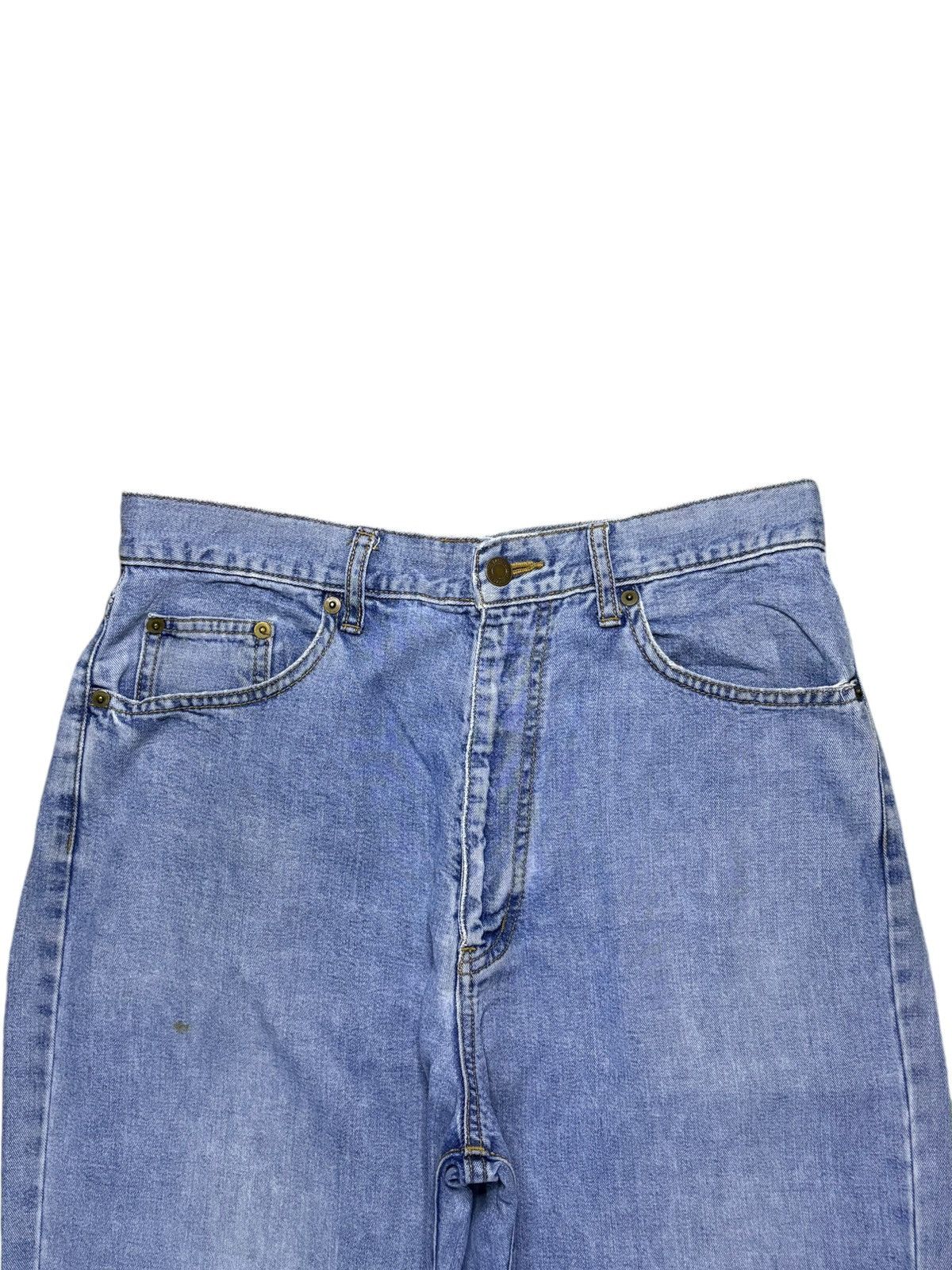 Japanese Brand × Uniqlo Vintage Japanese Uniqlo Blue Wash Baggy Jeans Size US 31 - 4 Thumbnail
