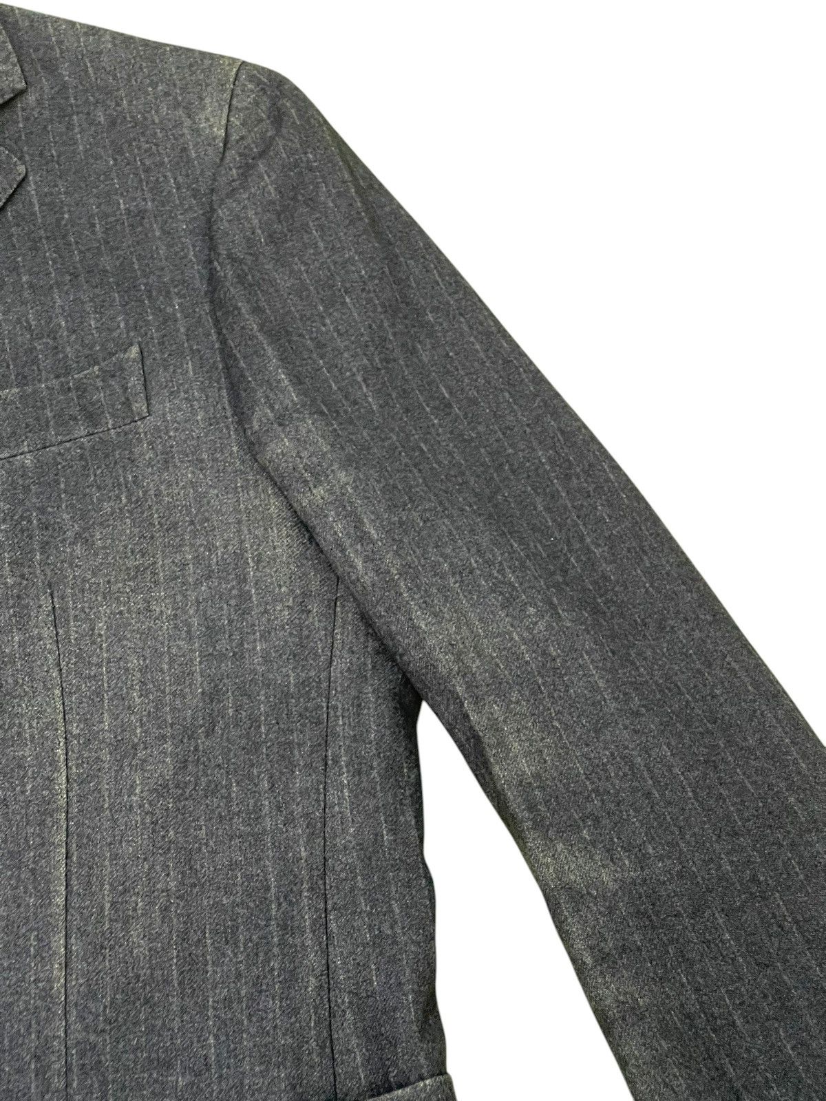 Boglioli Chore Jacket Boglioli Italy Wool Faded Striped 6🟩7 Size US M / EU 48-50 / 2 - 11 Thumbnail