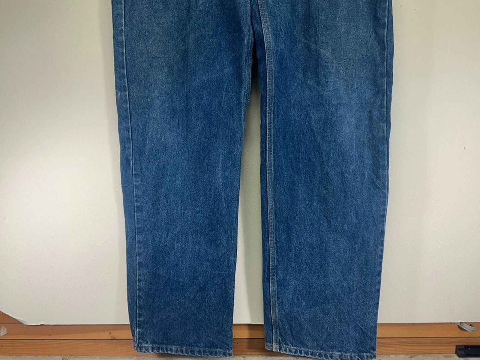 Carhartt Carhartt Men's 42/34 Relaxed Fit Blue Jeans Size US 42 / EU 58 - 3 Thumbnail
