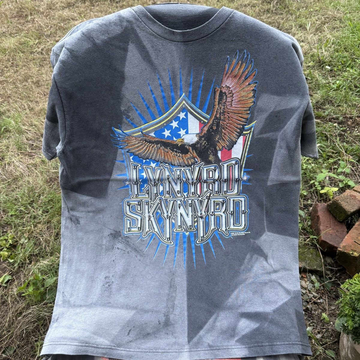 Band Tees Nice Faded Lynyrd Skynyrd Rock Band Tee Size US L / EU 52-54 / 3 - 7 Thumbnail