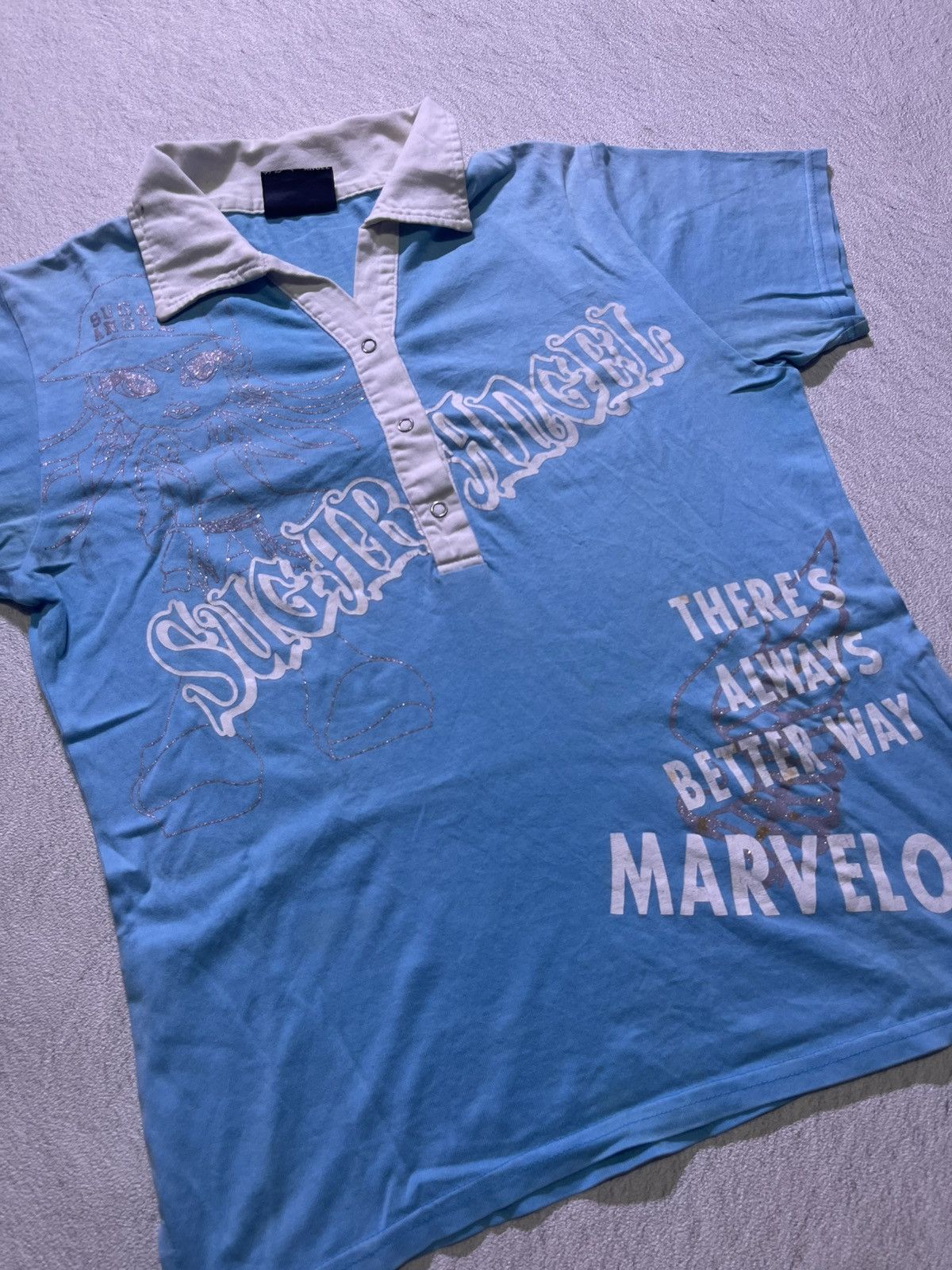 Hysteric Glamour Y2K SUGAR ANGEL short sleeve tshirt Size US M / EU 48-50 / 2 - 2 Thumbnail
