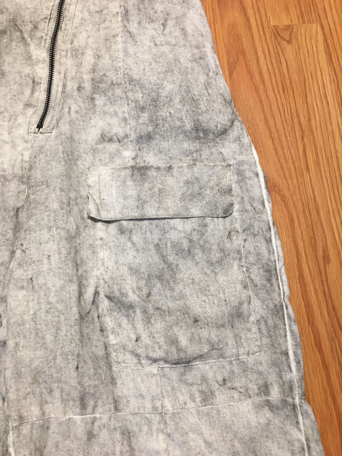 Designer × PAL OFFNER PAL OFFNER Loose Hooded Linen Unisex Overall Size 1-2 /S Size US 28 / EU 44 - 8 Thumbnail