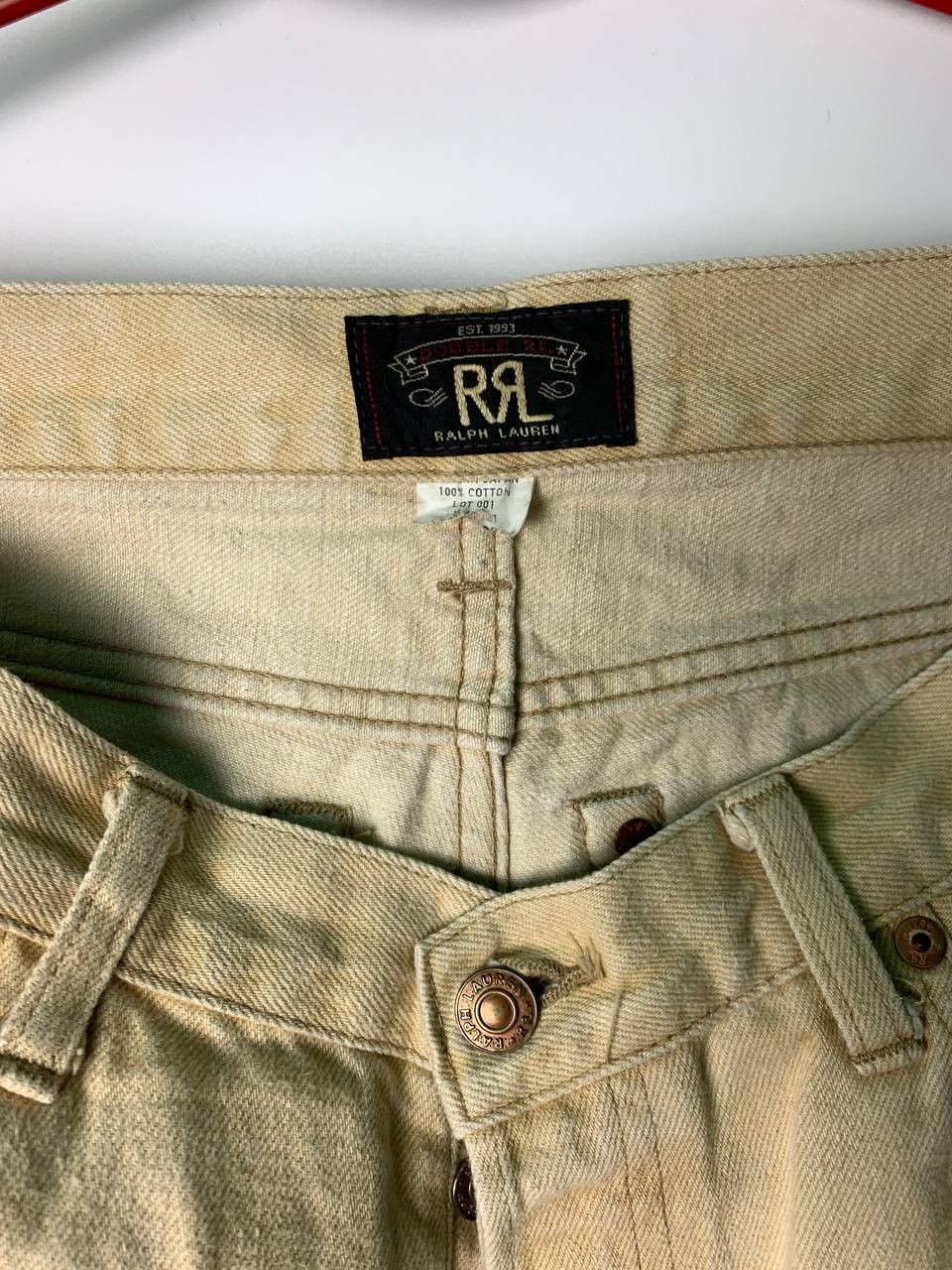 Polo Ralph Lauren Vintage RRL DOUBLE R Ralph Lauren Five Pockets Pants Size US 32 / EU 48 - 3 Thumbnail