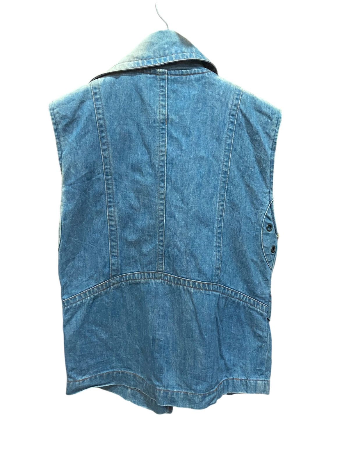 Other VINTAGE HIPSTER SLEEVELESS DOUBLE COLLAR JACKET Size US M / EU 48-50 / 2 - 2 Thumbnail