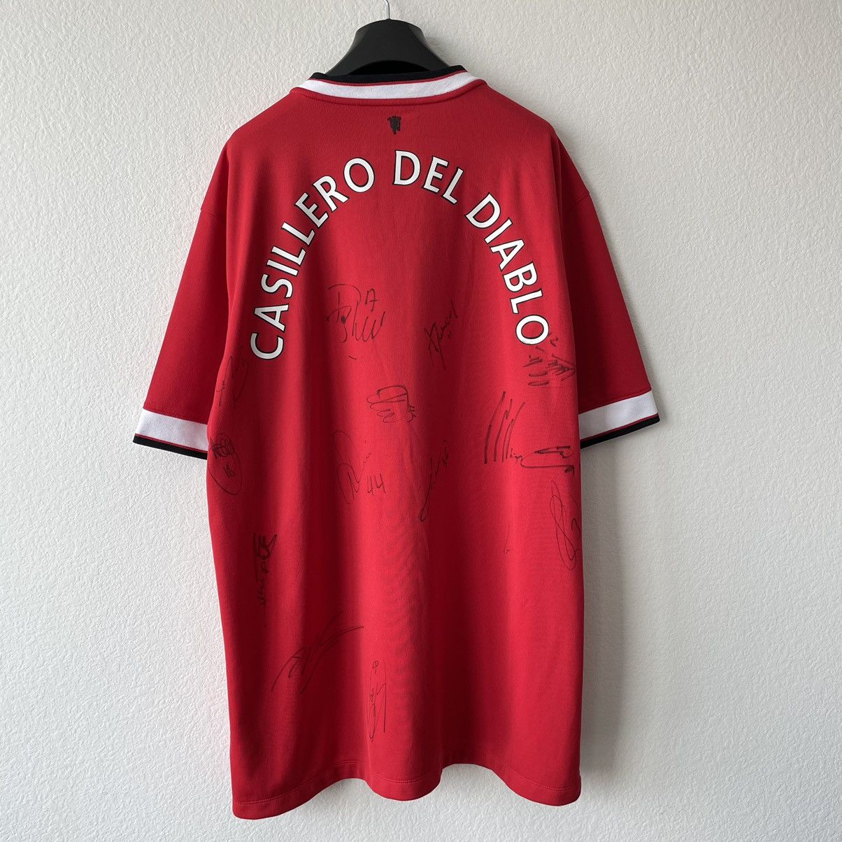 Nike Nike Manchester United 2015-2016 Team Signed Jersey Size US XL / EU 56 / 4 - 2 Thumbnail