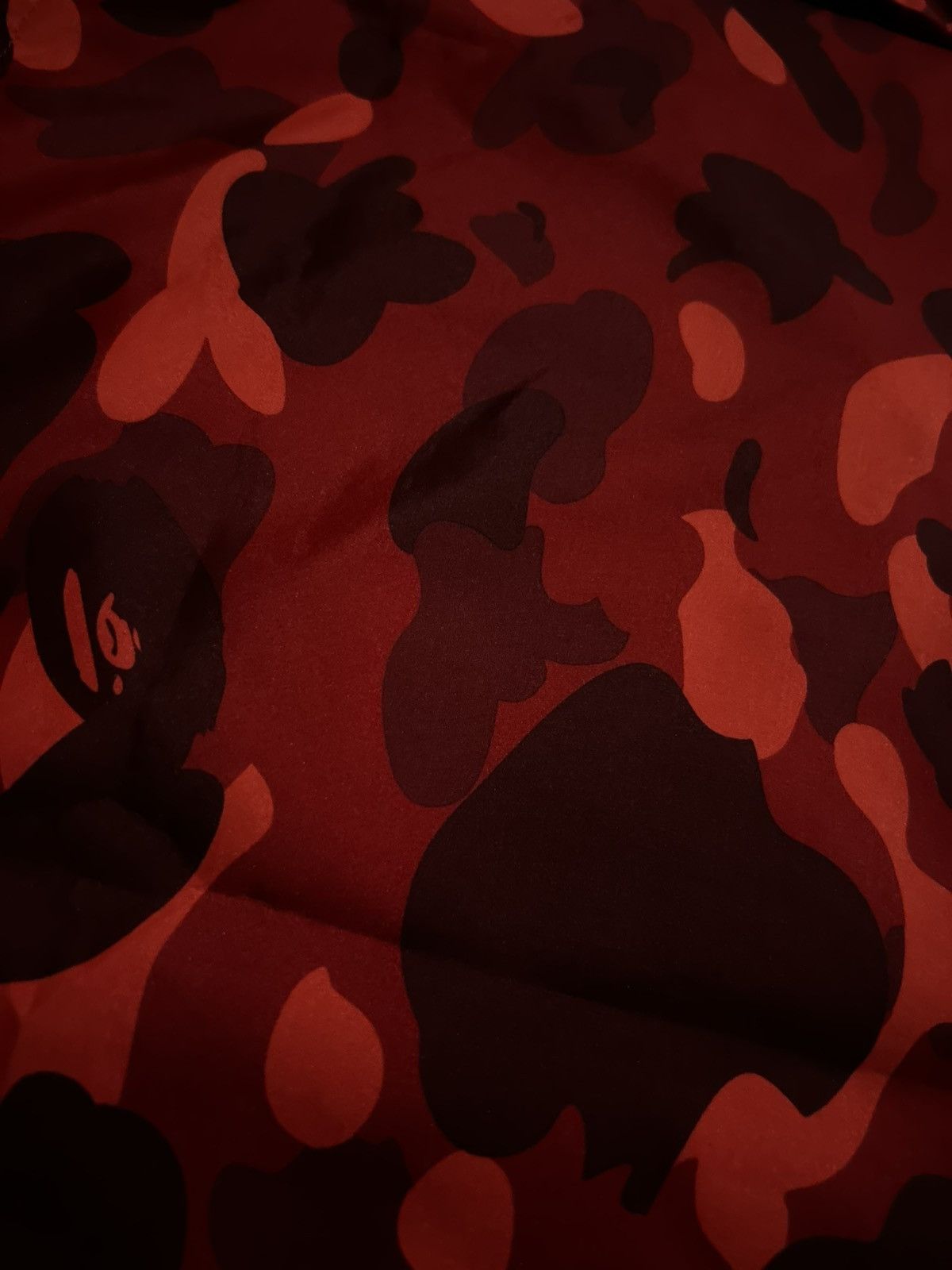 Bape Bapesta Red Camo Tracktop Size US M / EU 48-50 / 2 - 5 Thumbnail
