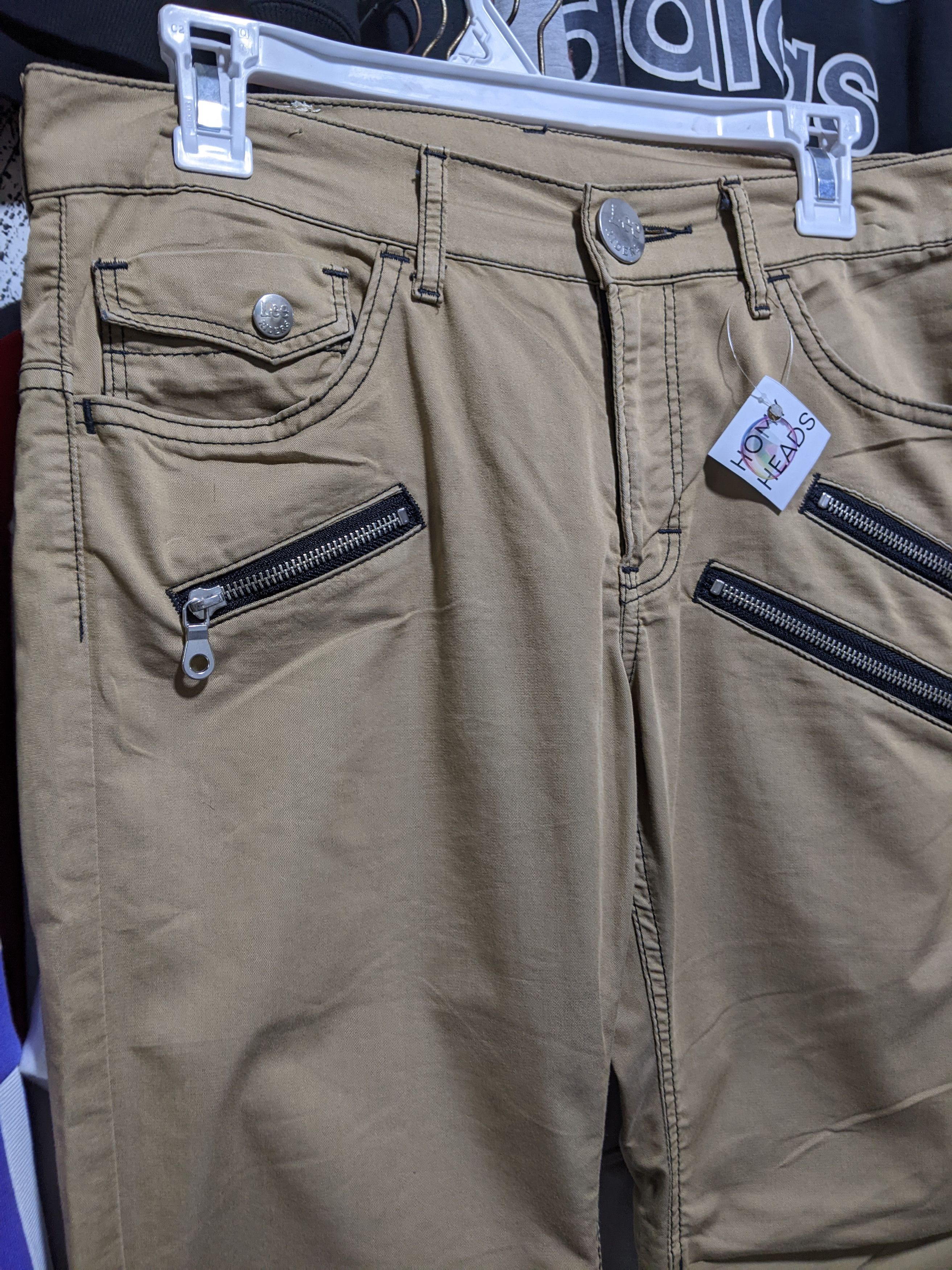 Lee Lee Multi Zipper Khakis Size US 30 / EU 46 - 7 Thumbnail