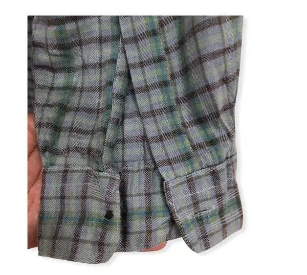 Vintage Vintage San Treno Plaid Tartan Flannel Shirt 👕 Size US M / EU 48-50 / 2 - 5 Thumbnail