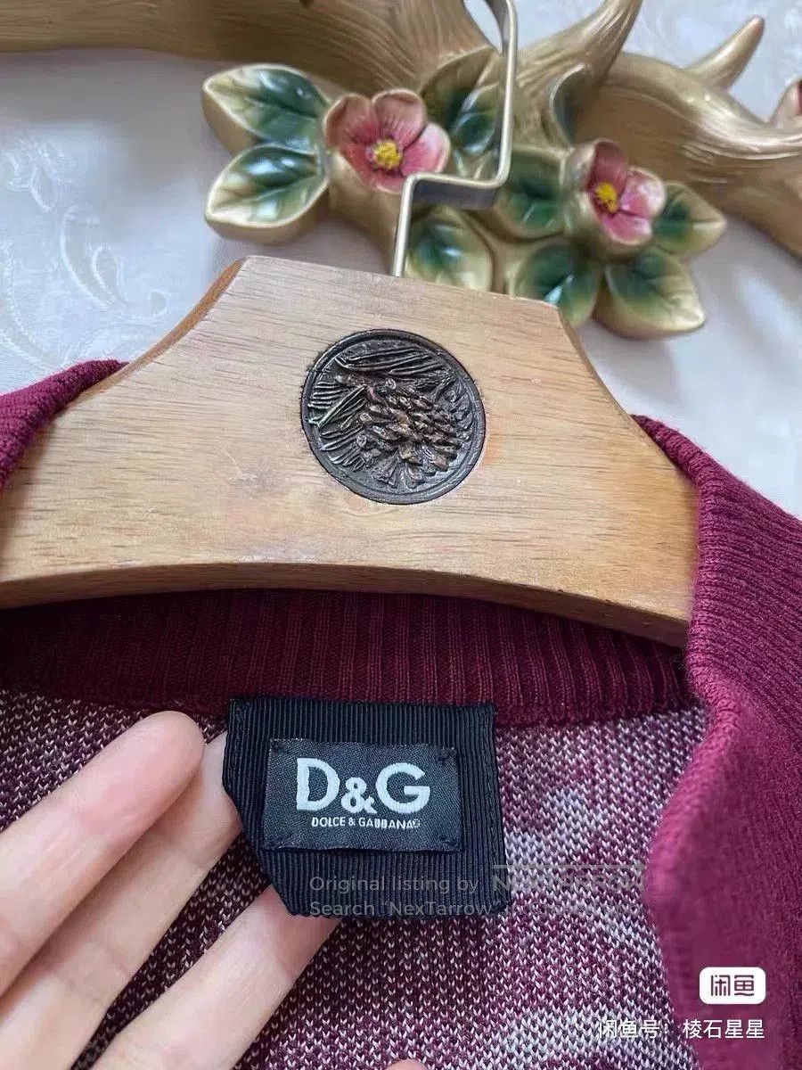 Dolce & Gabbana DG Runway Wool Nordic Christmas Cardigan. Size M / US 6-8 / IT 42-44 - 4 Thumbnail
